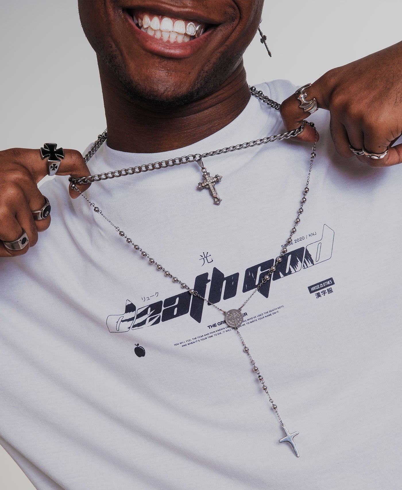 Polera Oversize Anime Death Note Ryuk