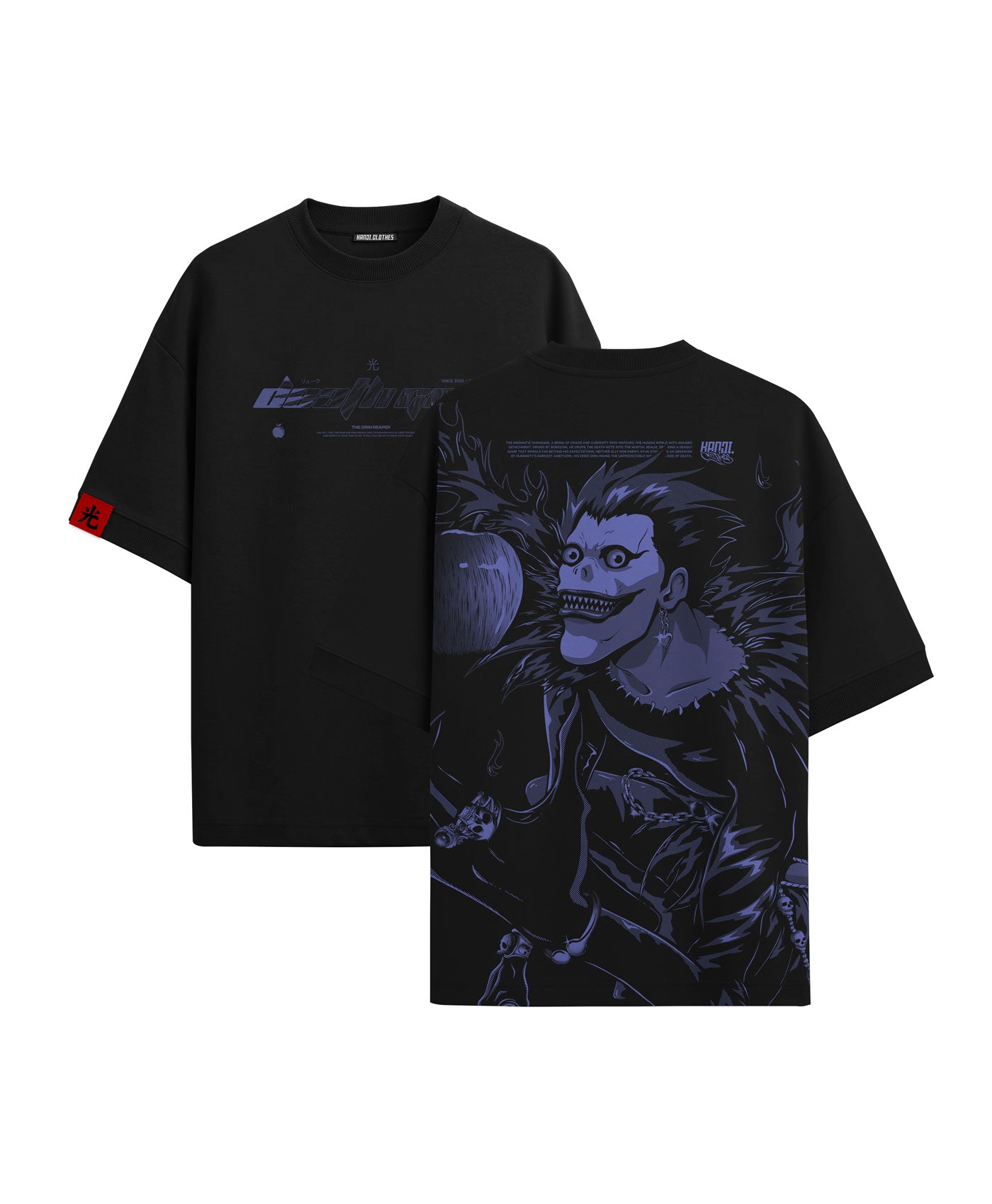 Polera Oversize Anime Death Note Ryuk