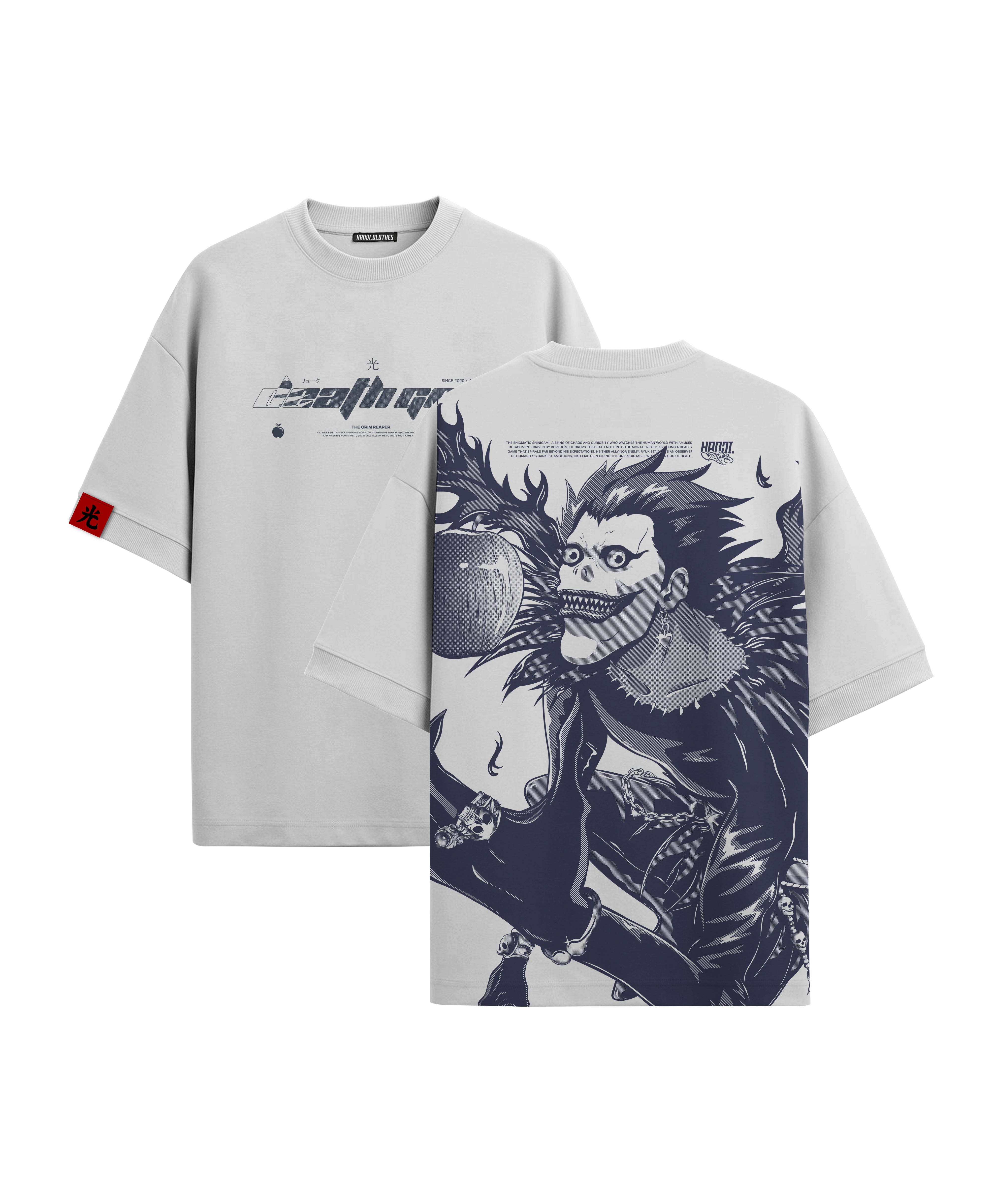 Polera Oversize Anime Death Note Ryuk