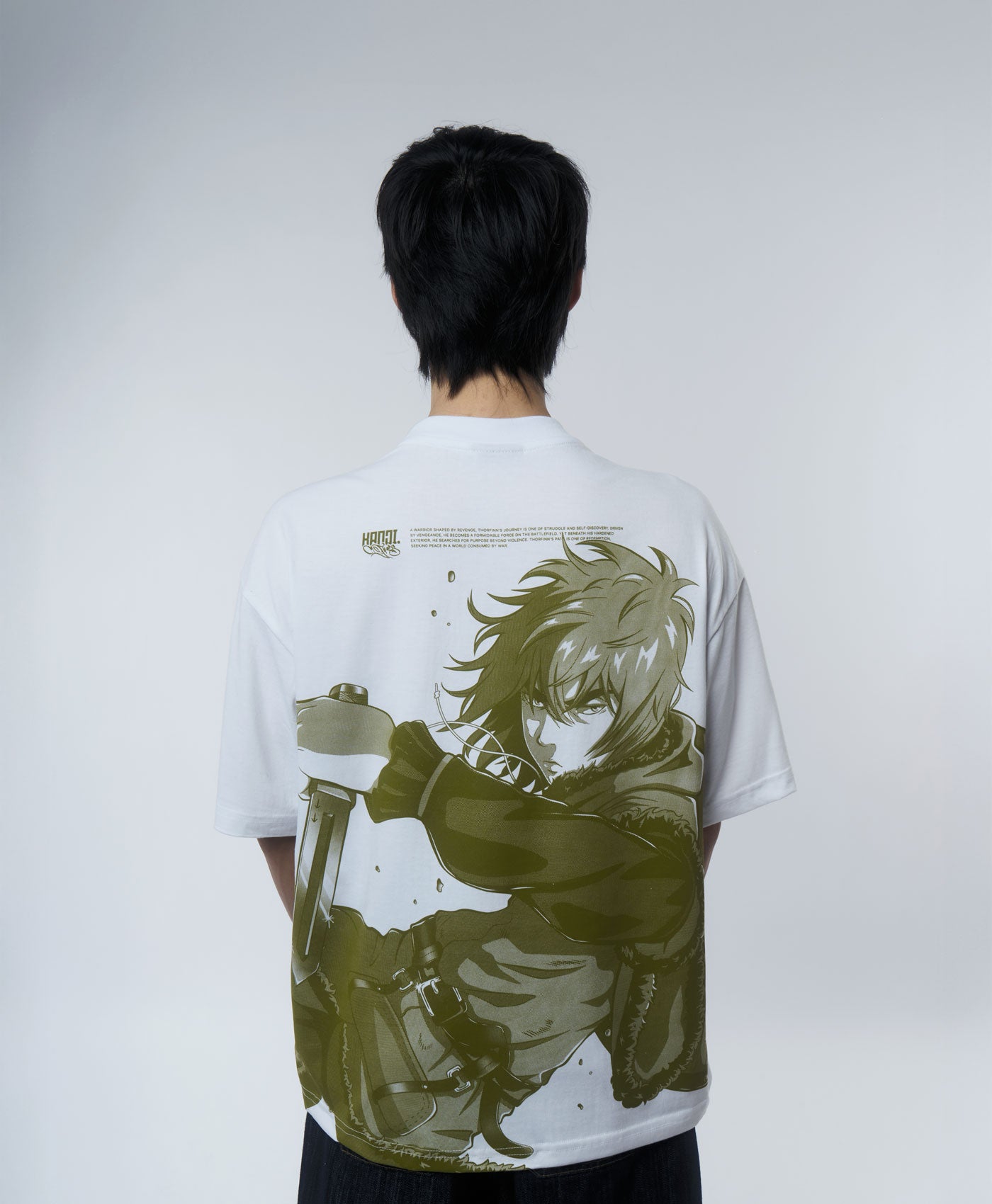 Polera Oversize Anime Vinland Saga Thorfinn