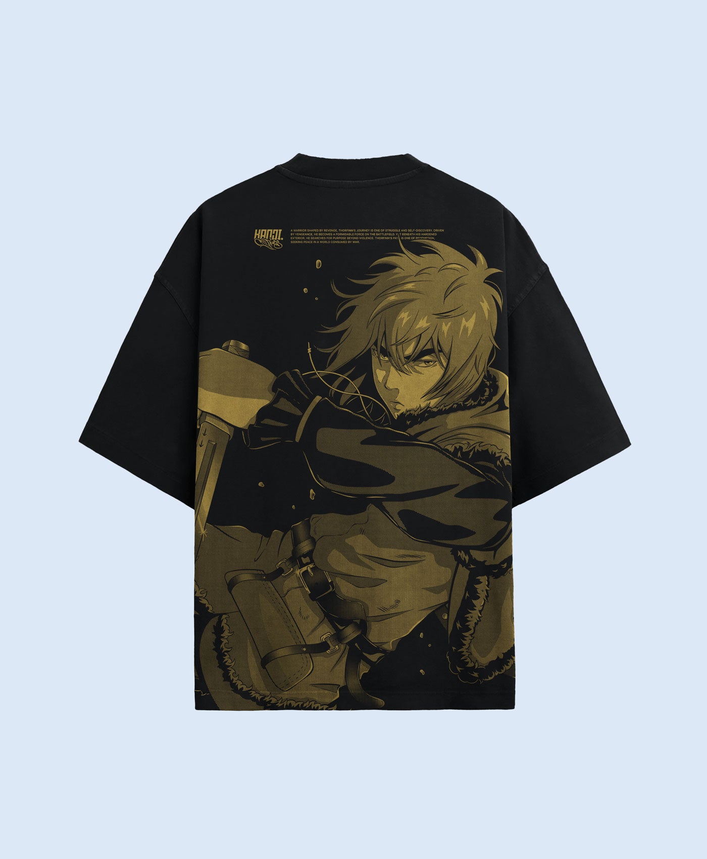 Polera Oversize Anime Vinland Saga Thorfinn