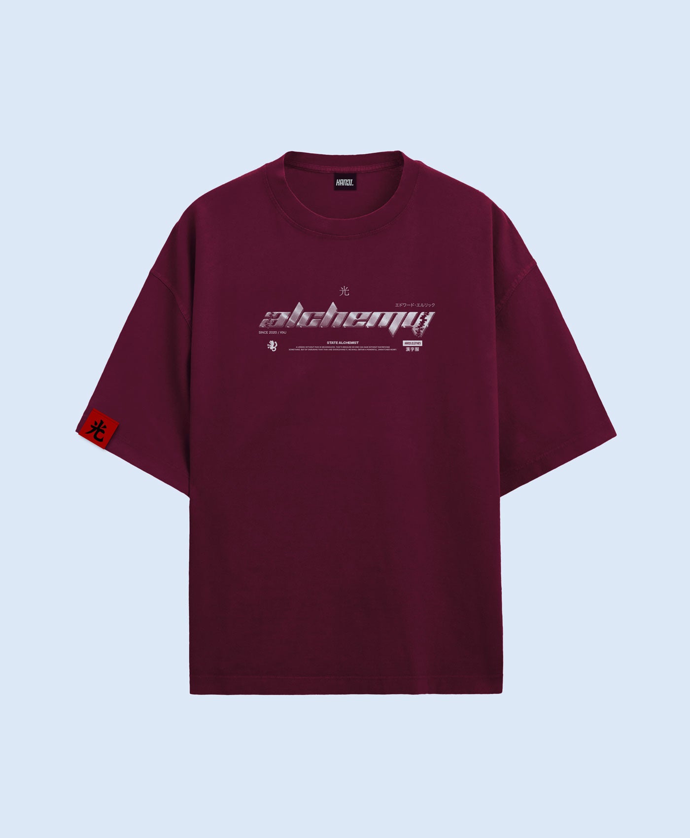 Polera Oversize Anime Fullmetal Alchemist Edward Elric