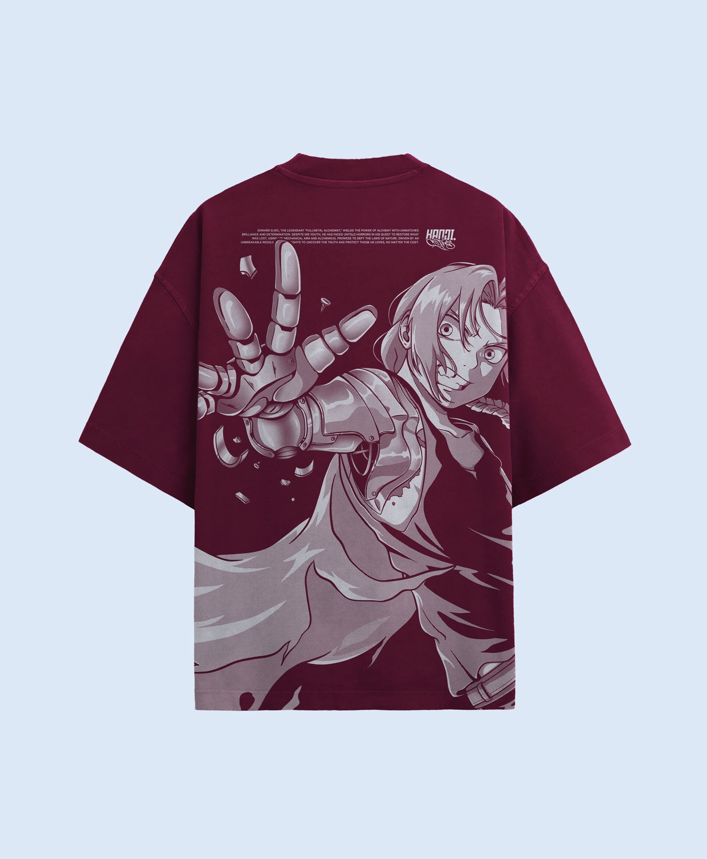 Polera Oversize Anime Fullmetal Alchemist Edward Elric