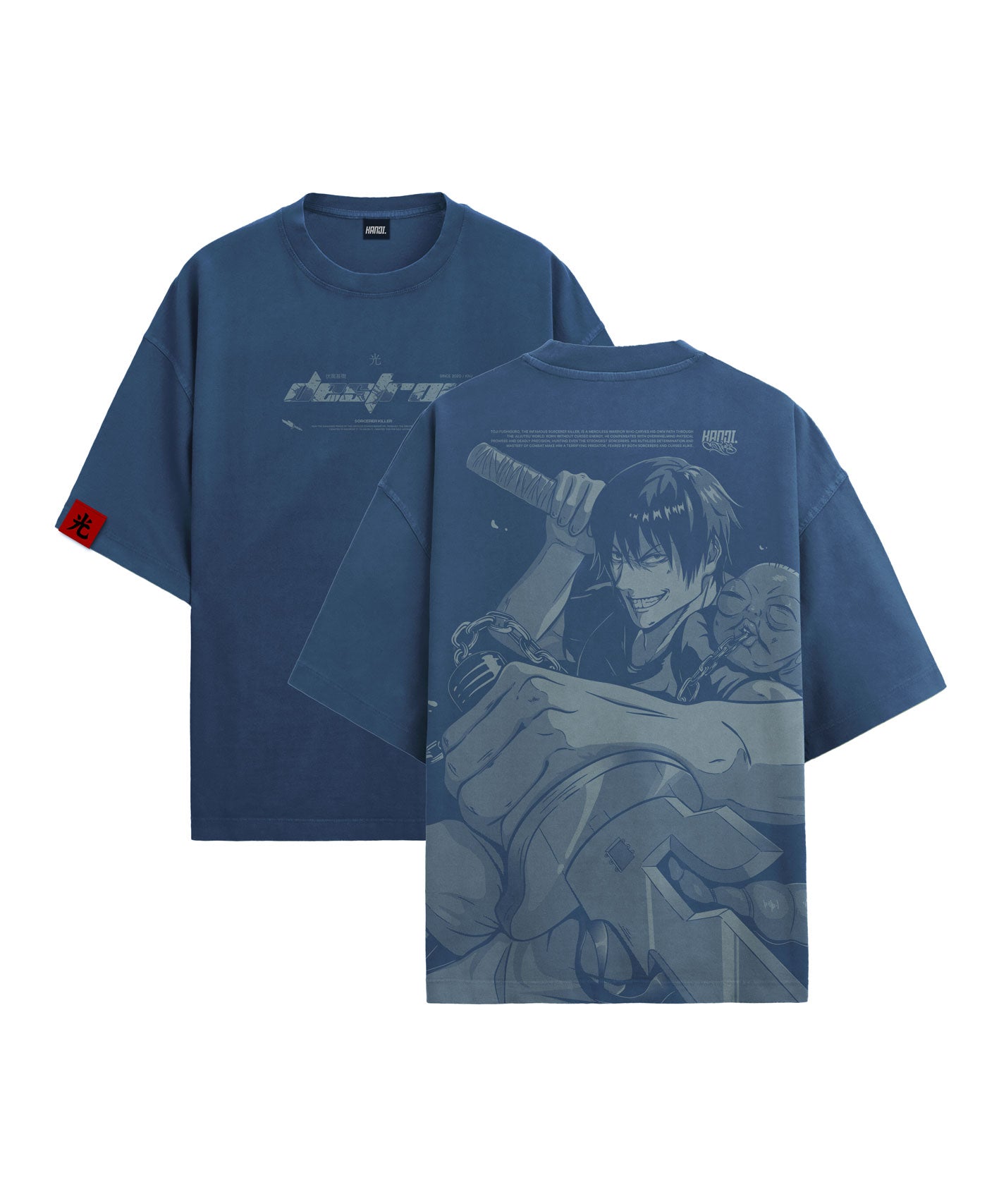 Polera Oversize Anime Jujutsu Kaisen Toji Fushiguro