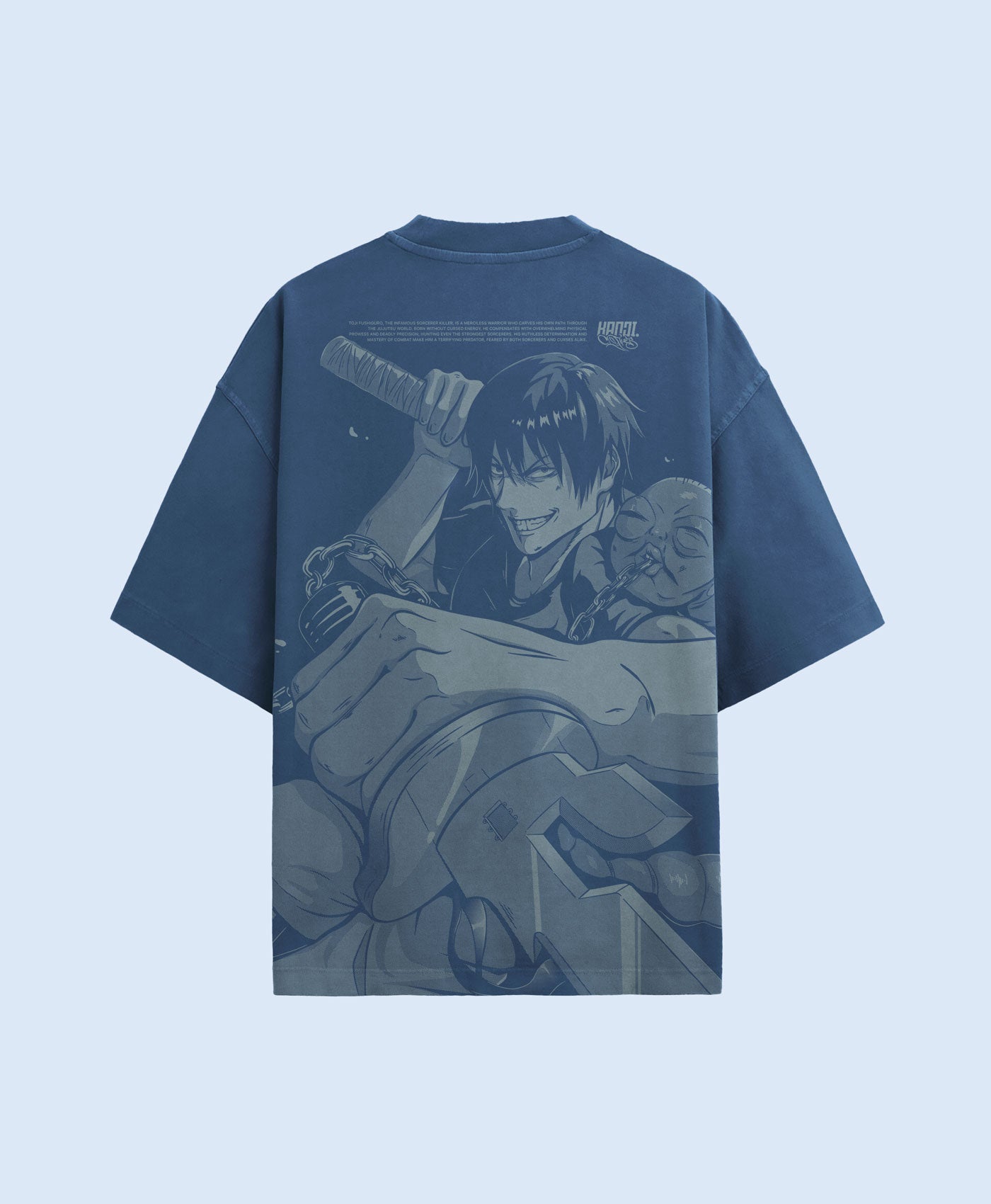 Polera Oversize Anime Jujutsu Kaisen Toji Fushiguro