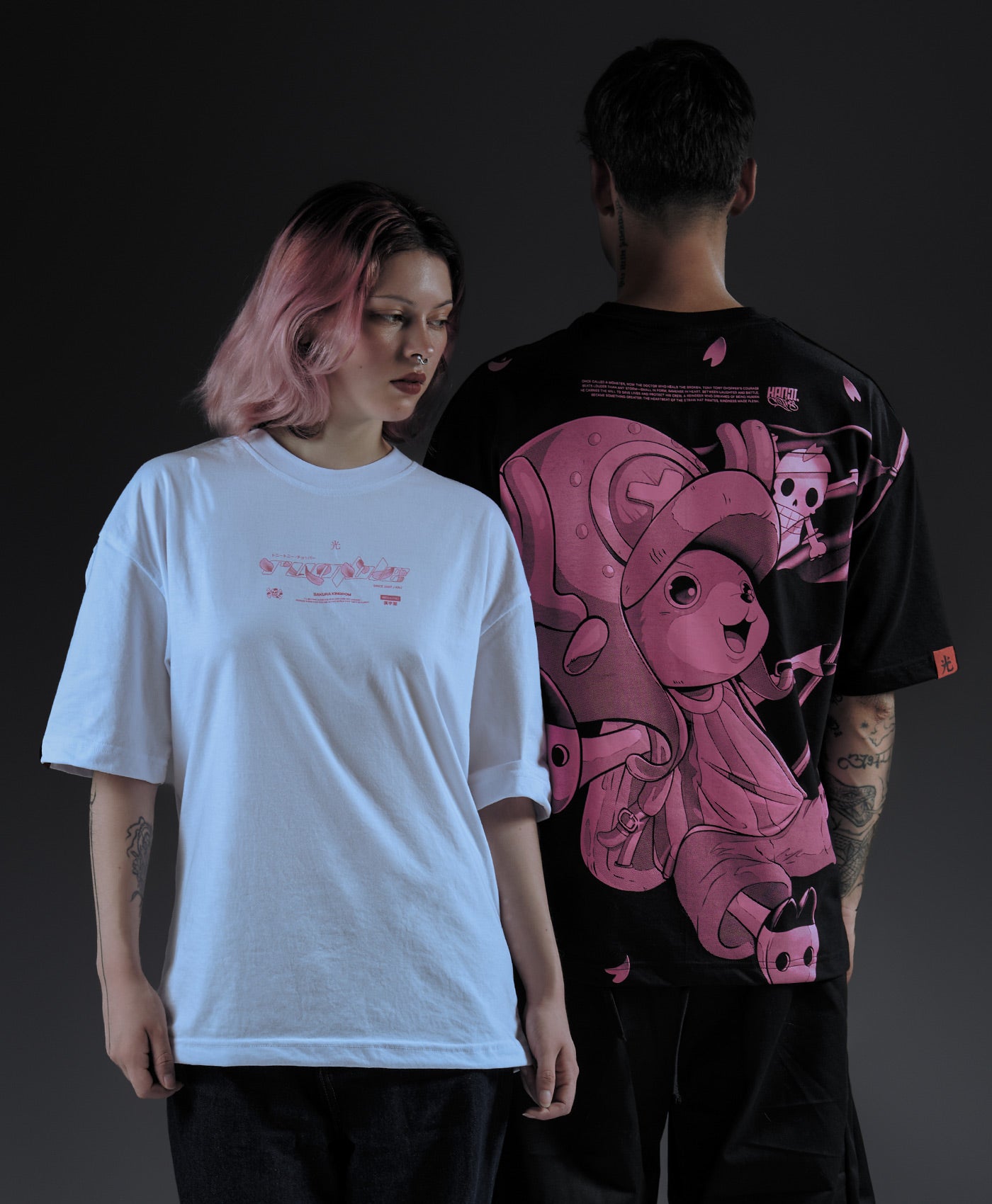 Polera Oversize Anime One Piece Chopper