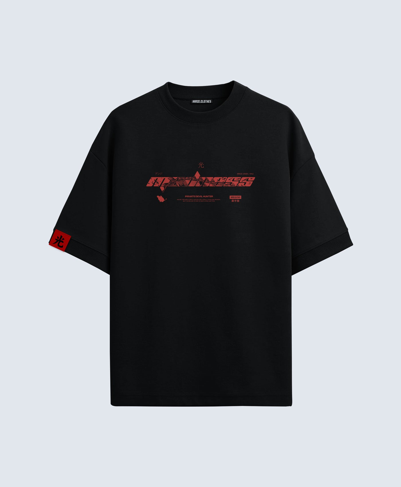 Polera Oversize Anime Chainsaw Man Denji