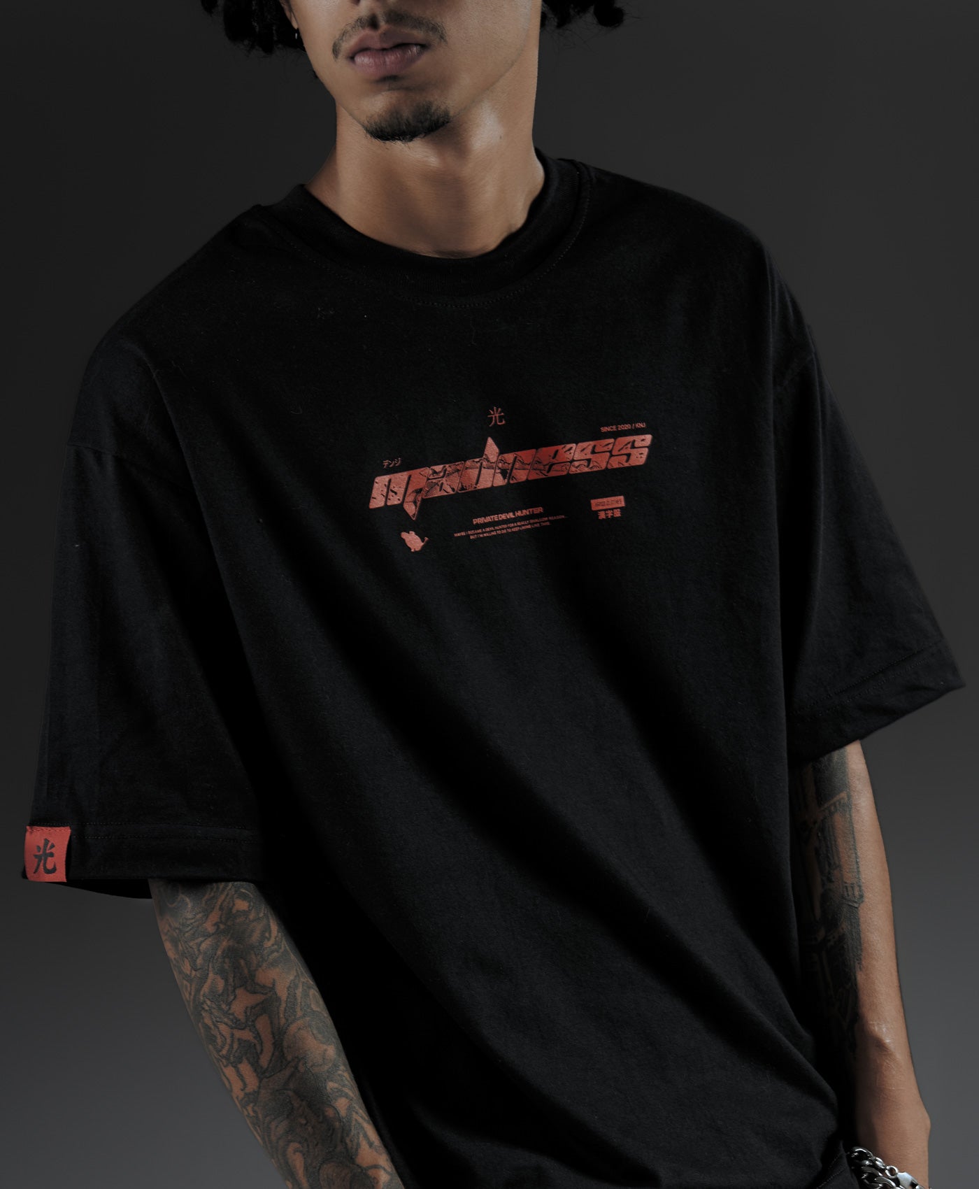 Polera Oversize Anime Chainsaw Man Denji