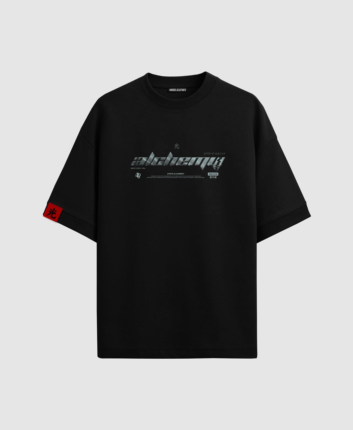 Polera Oversize Anime Fullmetal Alchemist Edward Elric