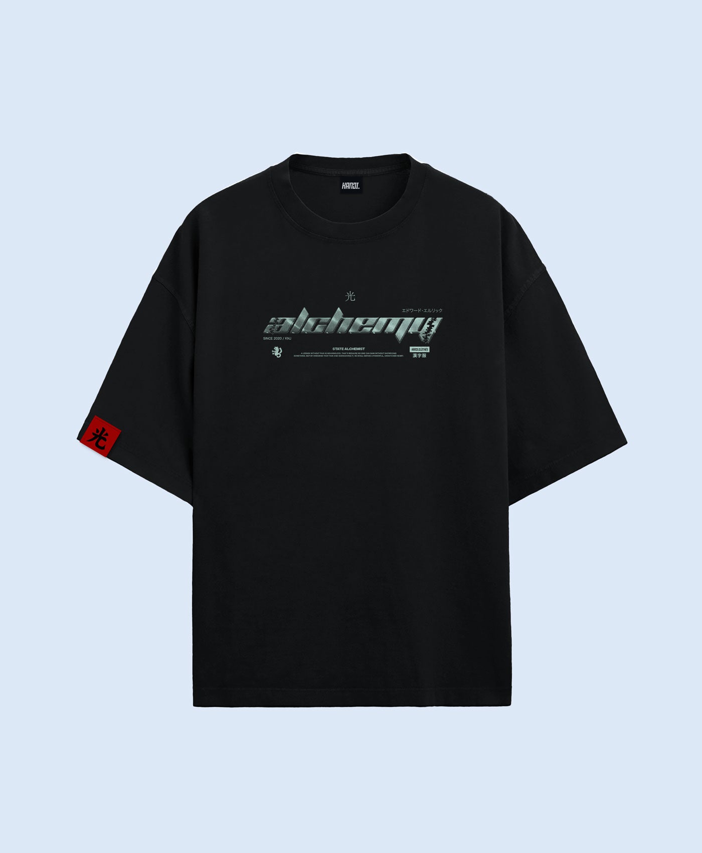 Polera Oversize Anime Fullmetal Alchemist Edward Elric