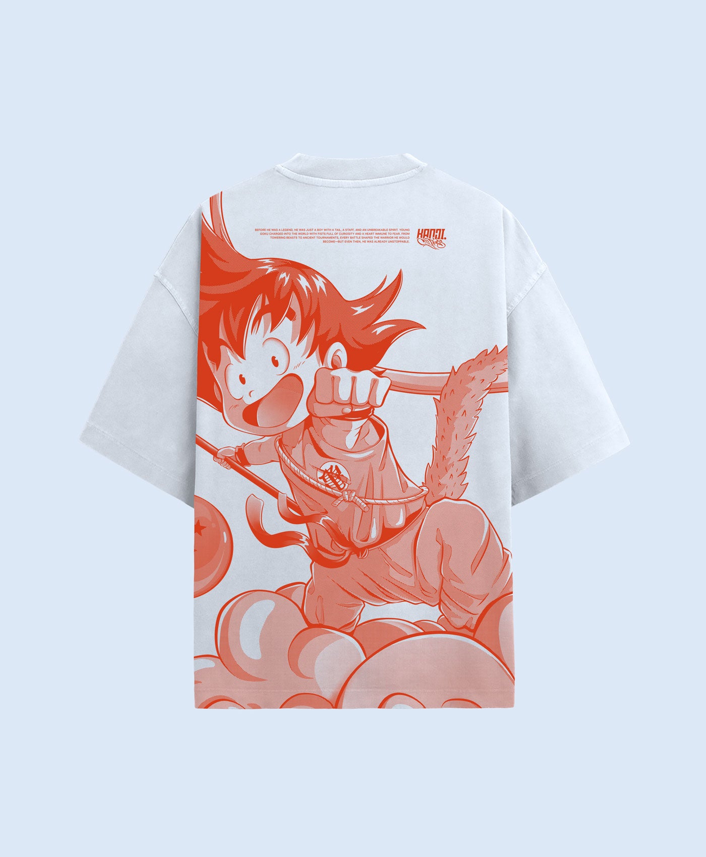 Polera Oversize Anime Dragon Ball Son Goku