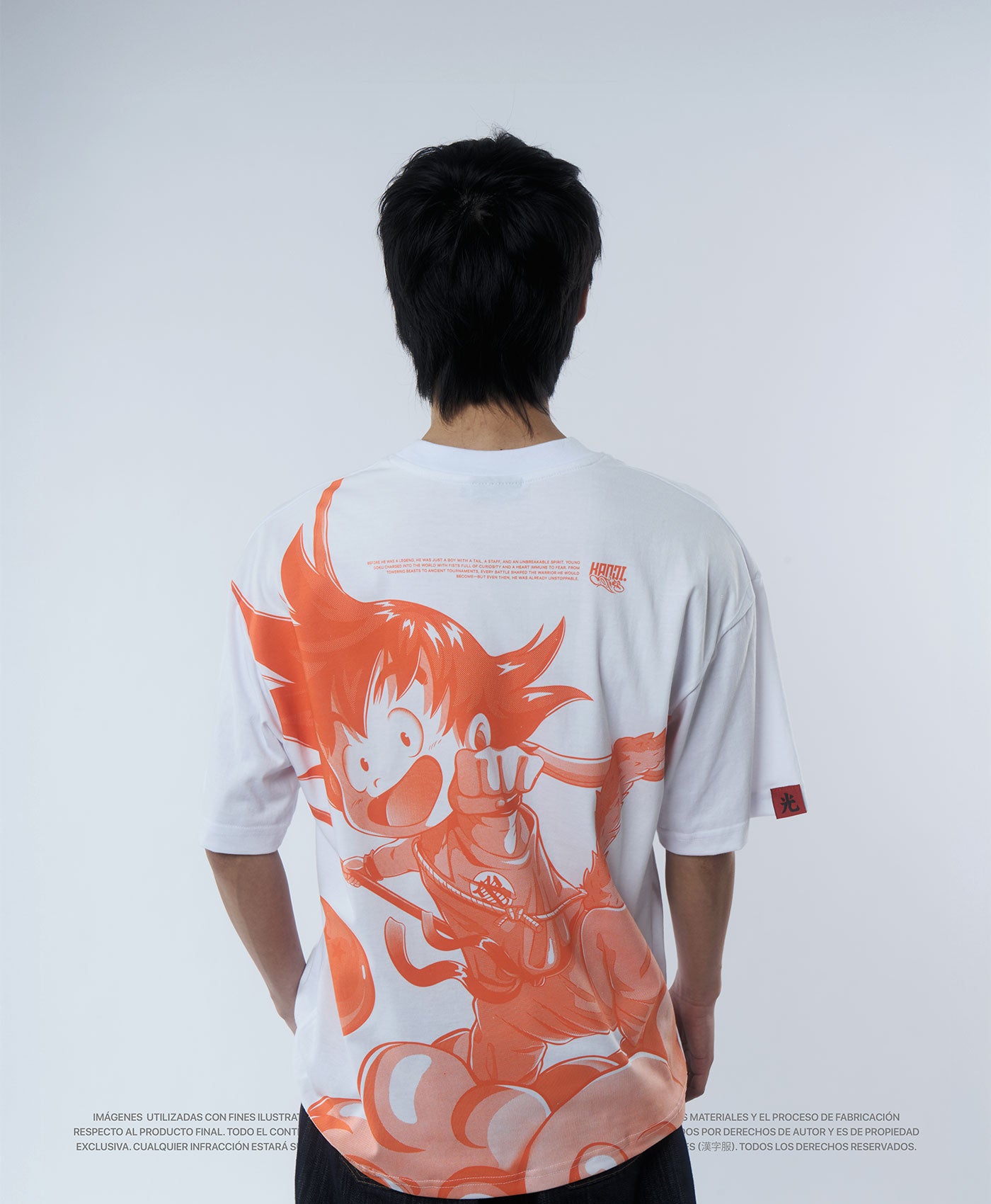 Polera Oversize Anime Dragon Ball Son Goku