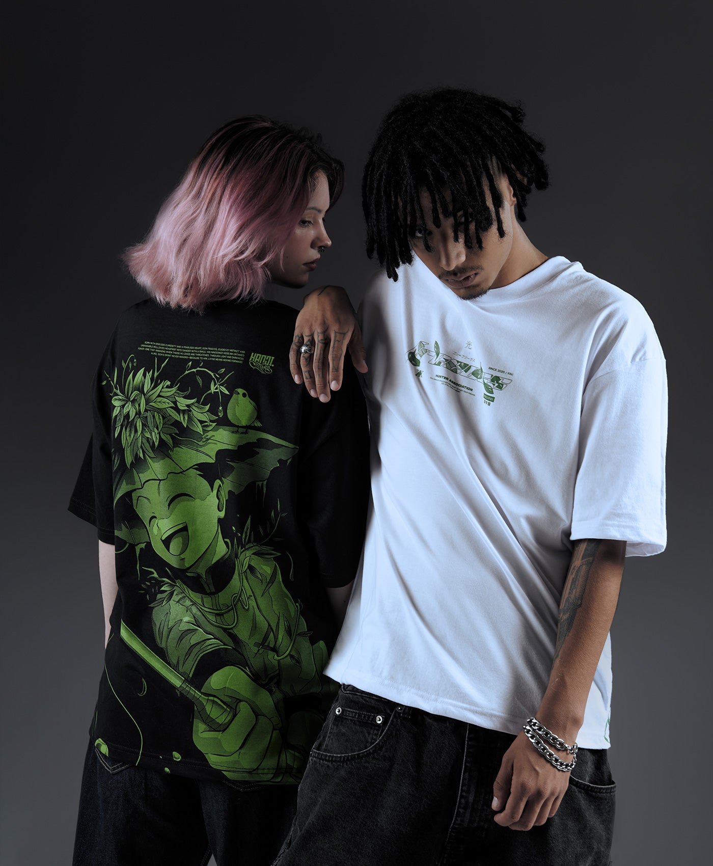 Polera Oversize Anime Hunter x Hunter Gon