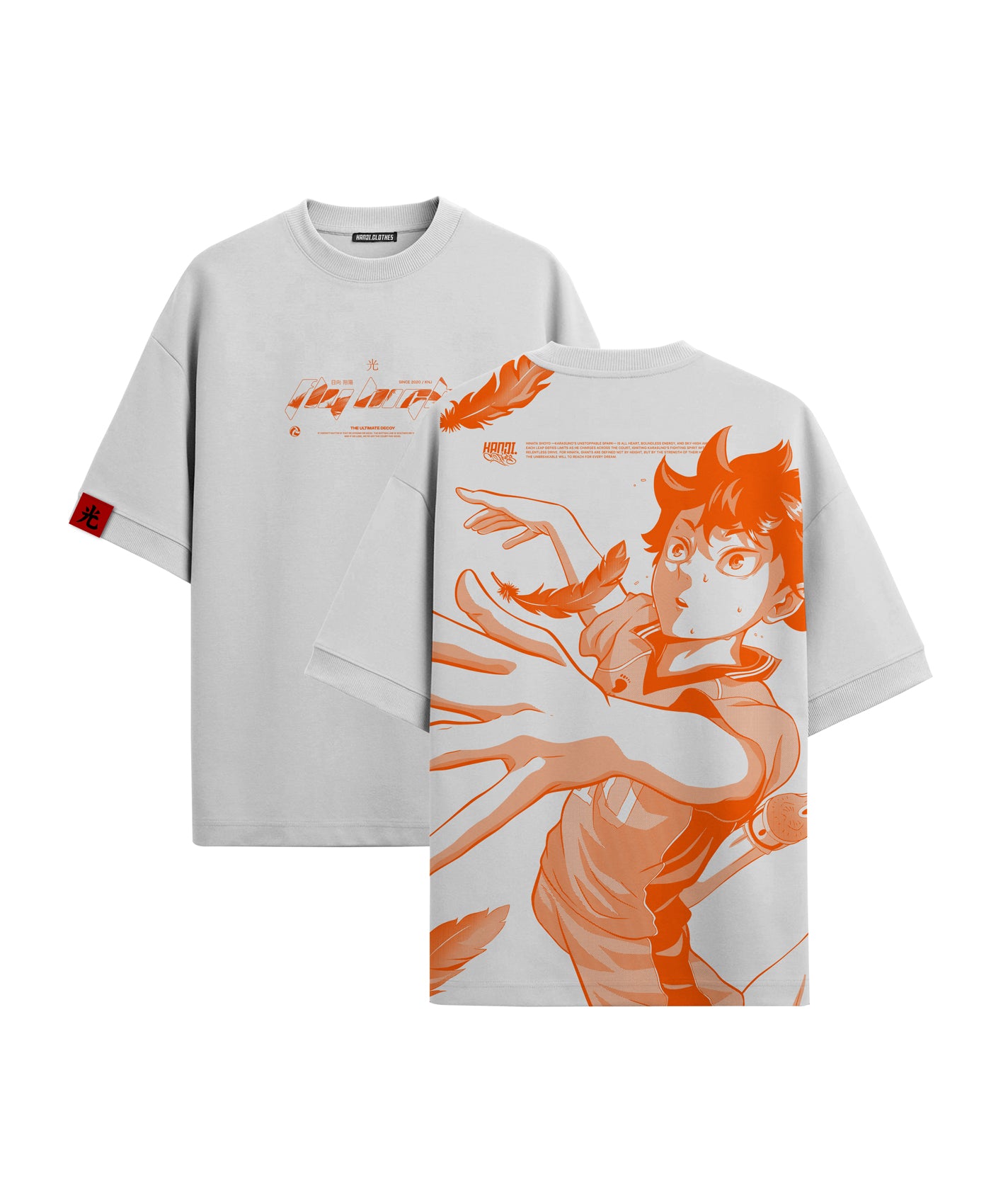 Polera Oversize Anime Haikyuu Hinata