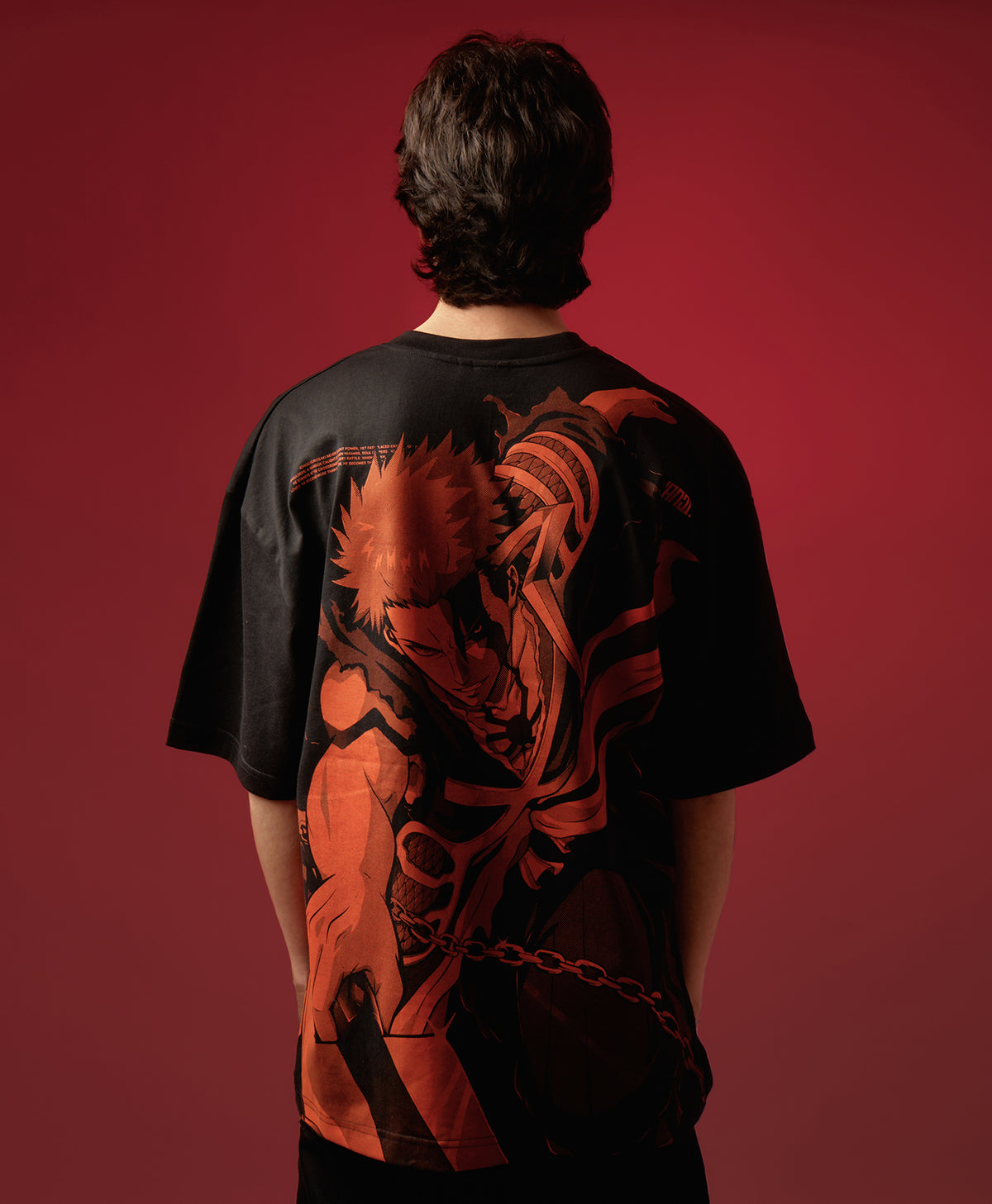 Polera Oversize Anime Bleach Ichigo Kurosaki