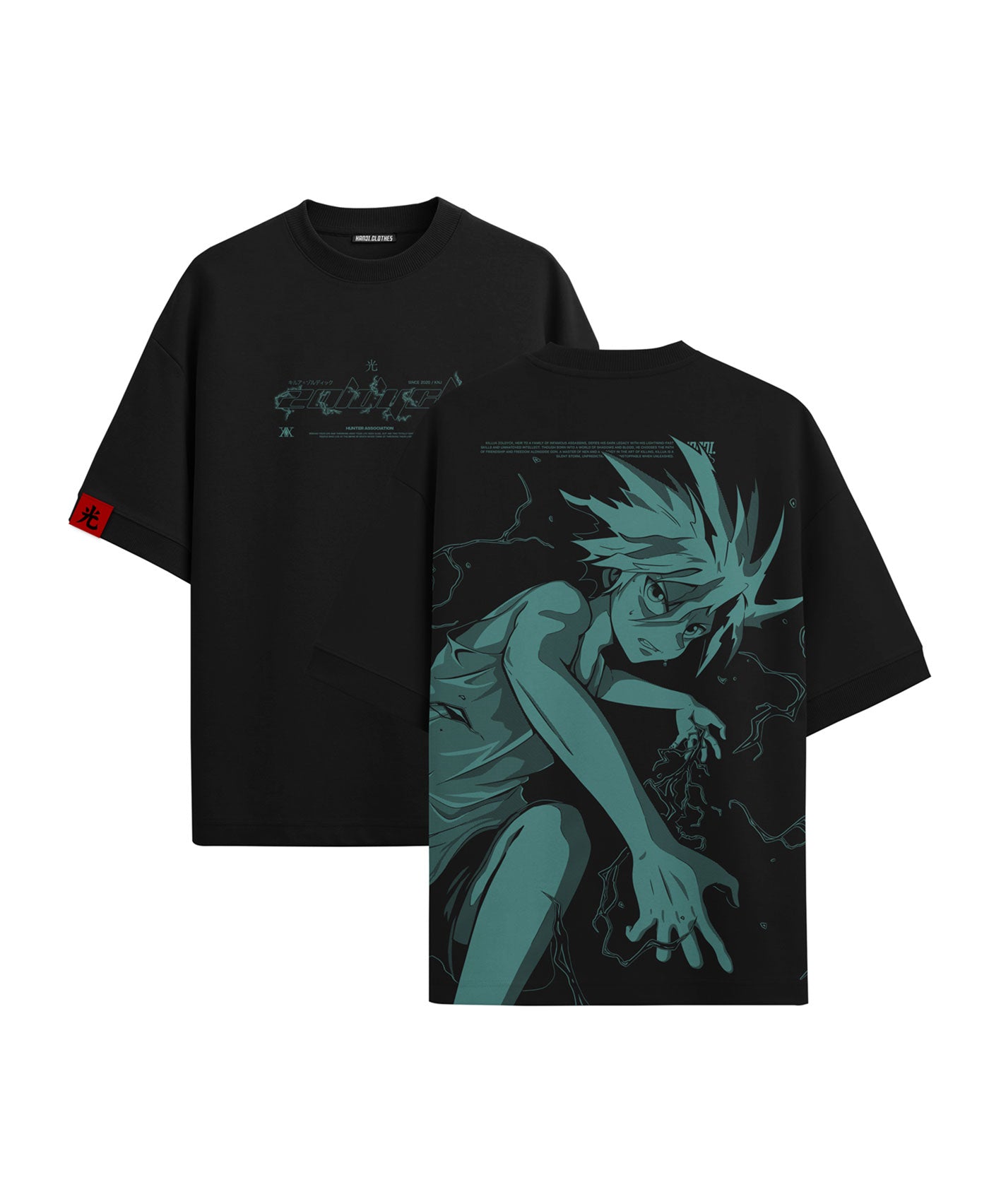 Polera Oversize Anime Hunter x Hunter Killua