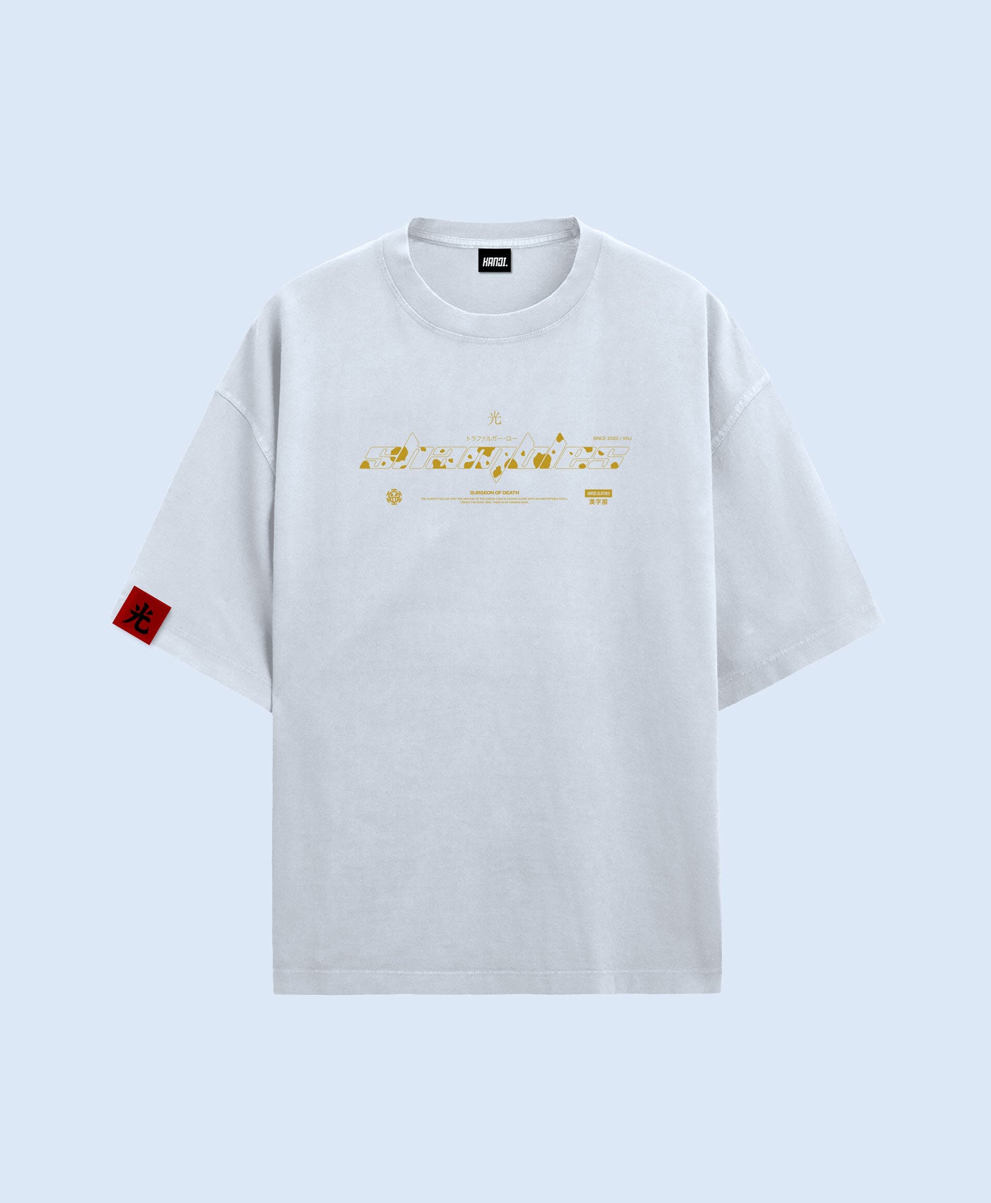 Polera Oversize Anime One Piece Trafalgar Law