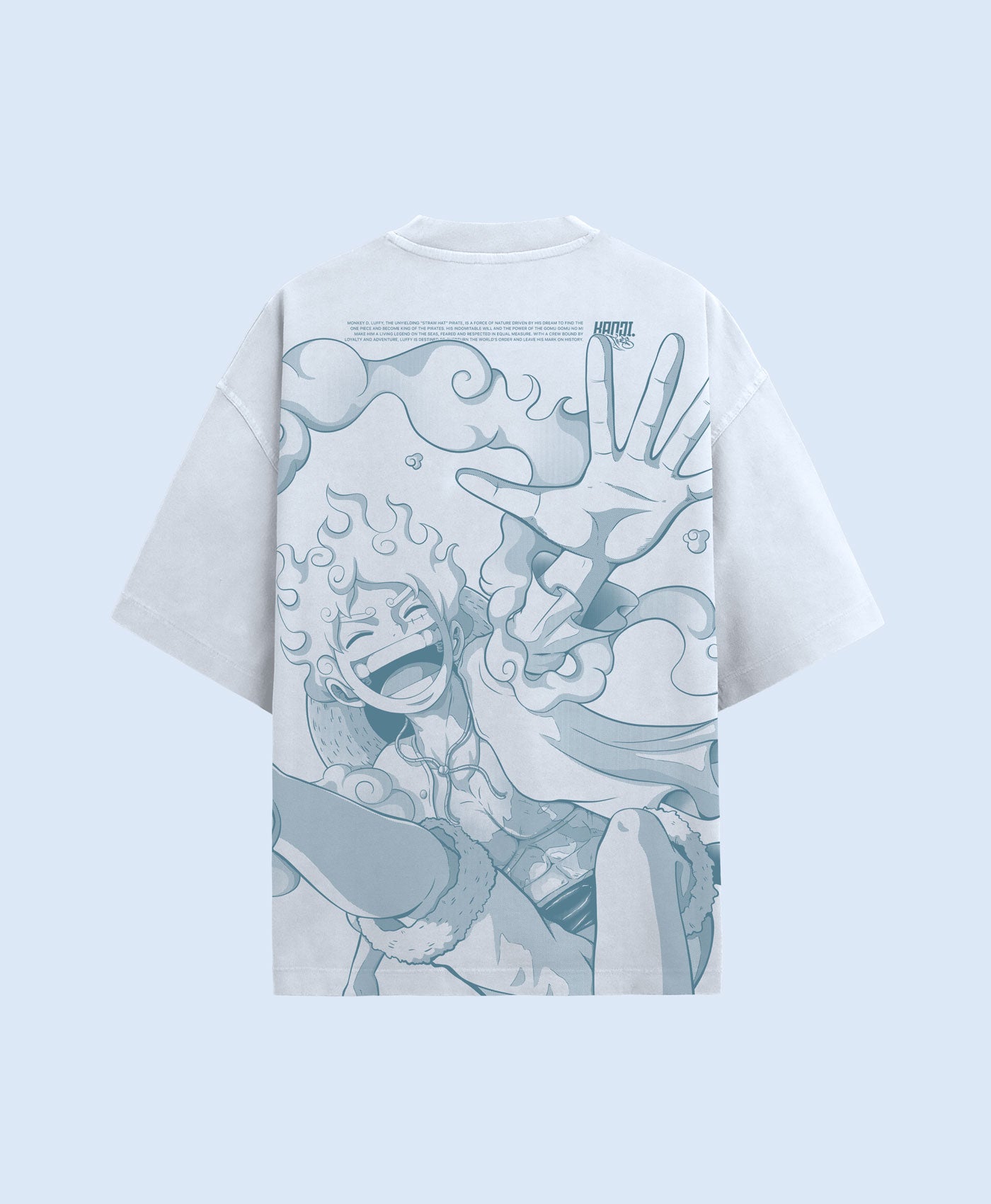 Polera Oversize Anime One Piece Luffy