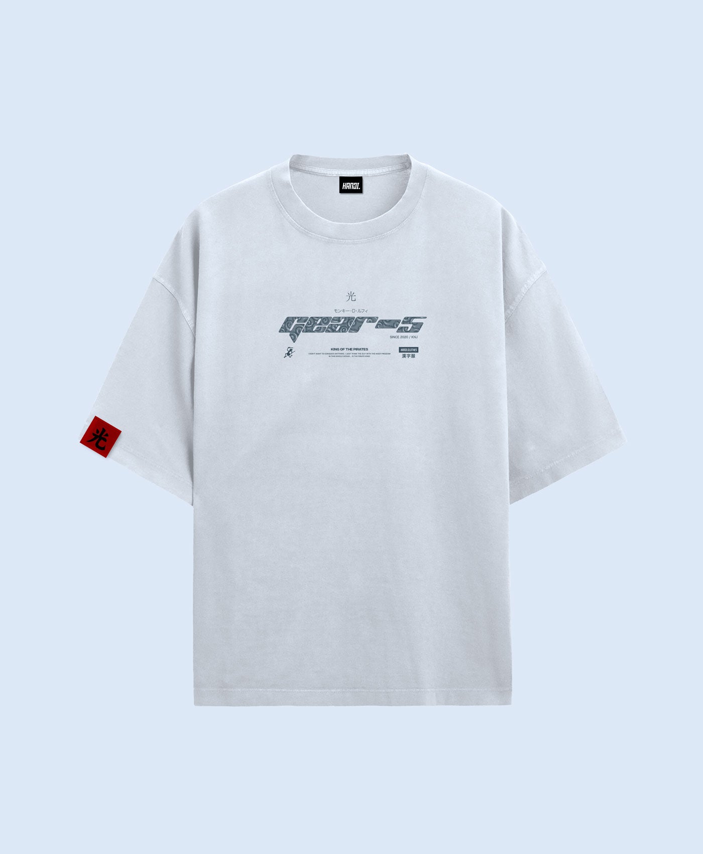 Polera Oversize Anime One Piece Luffy