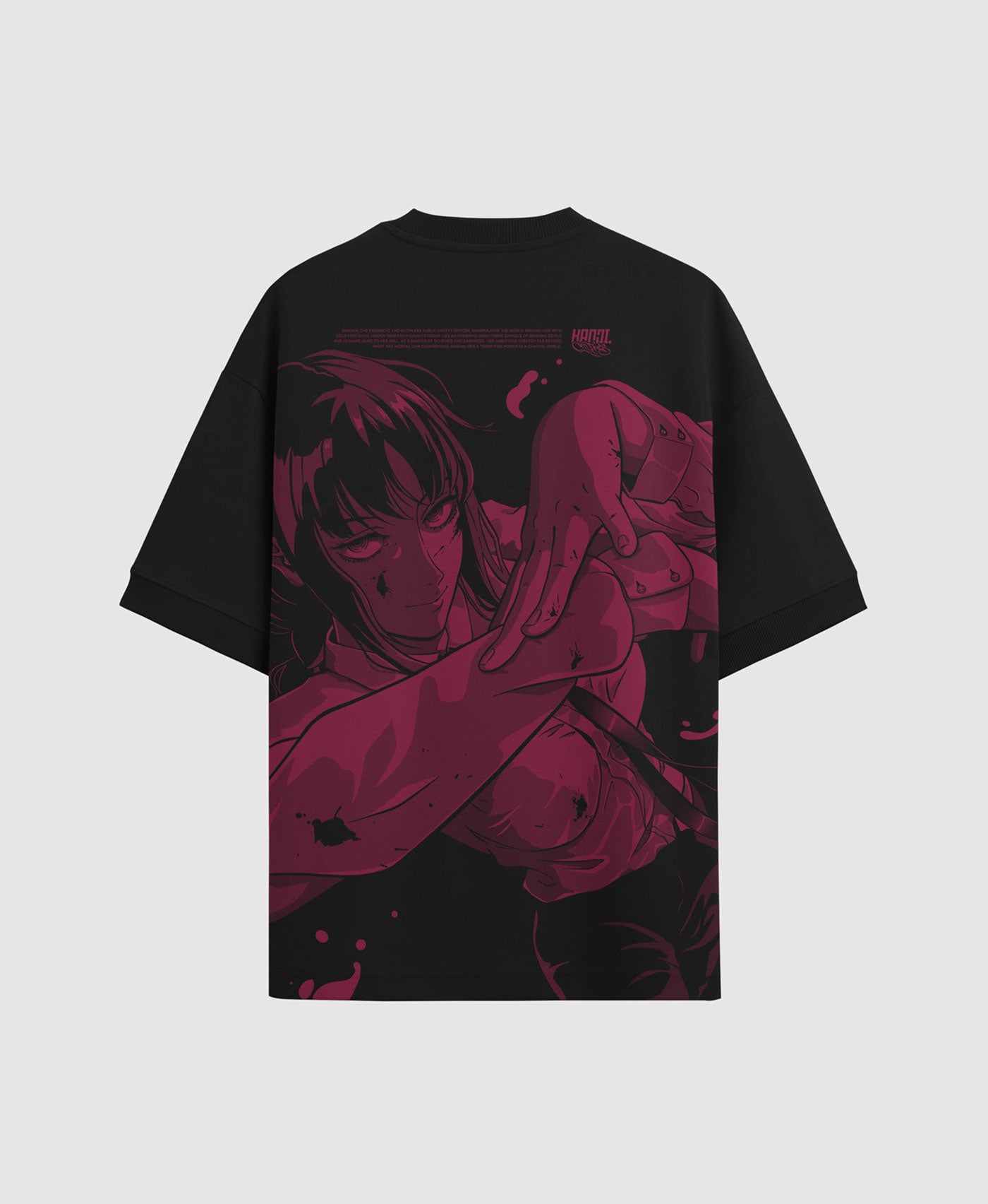 Polera Oversize Anime Chainsaw Man Makima