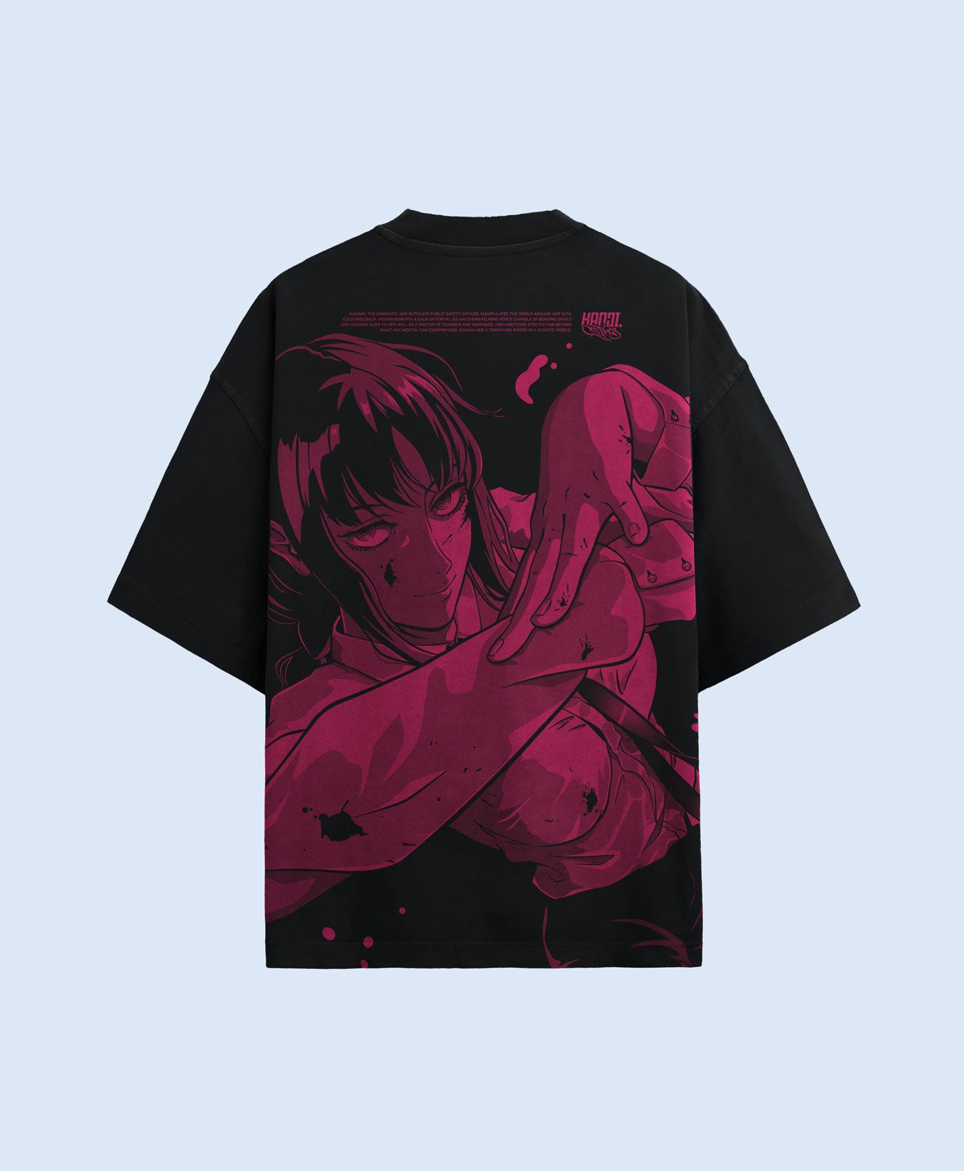 Polera Oversize Anime Chainsaw Man Makima
