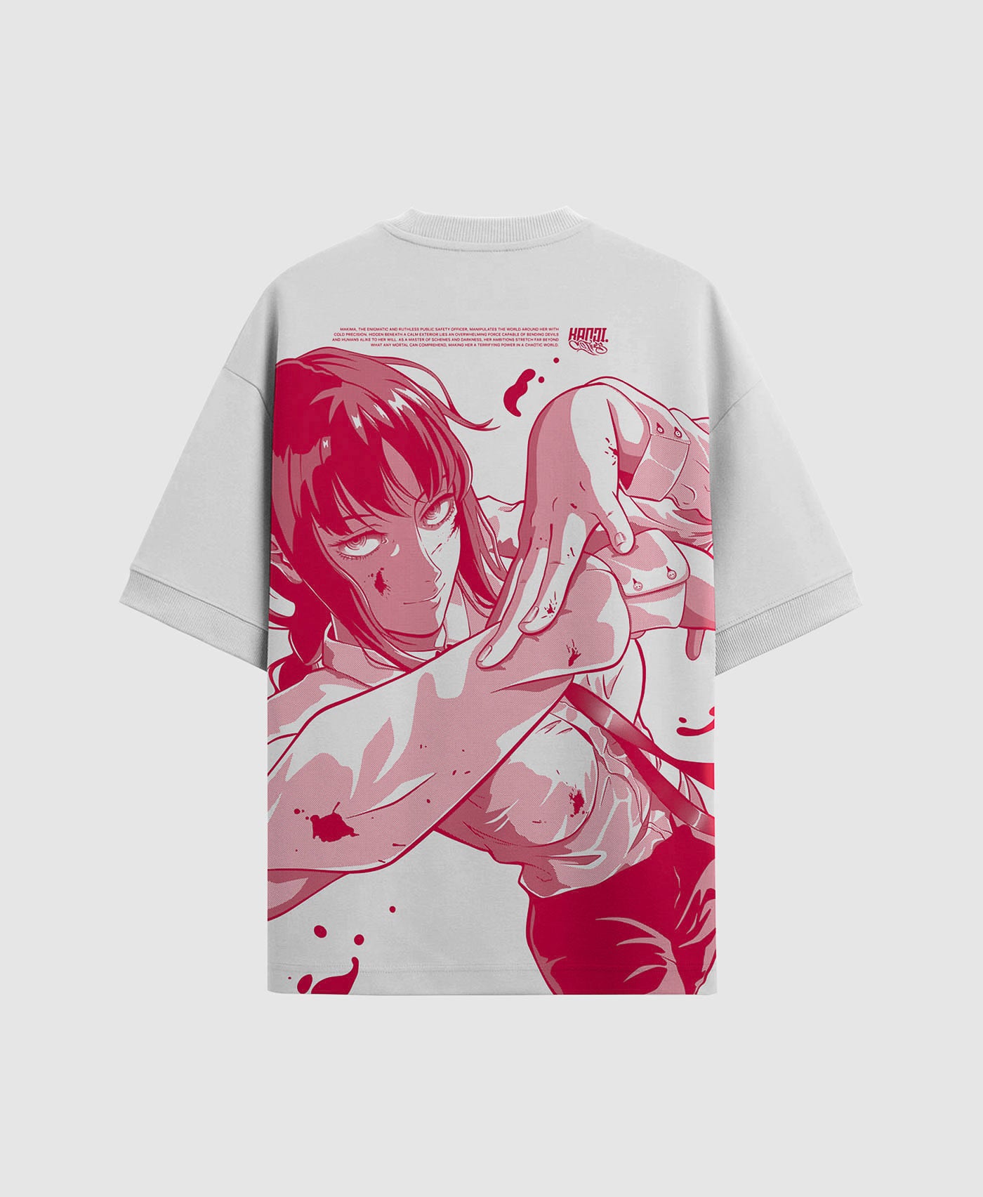 Polera Oversize Anime Chainsaw Man Makima