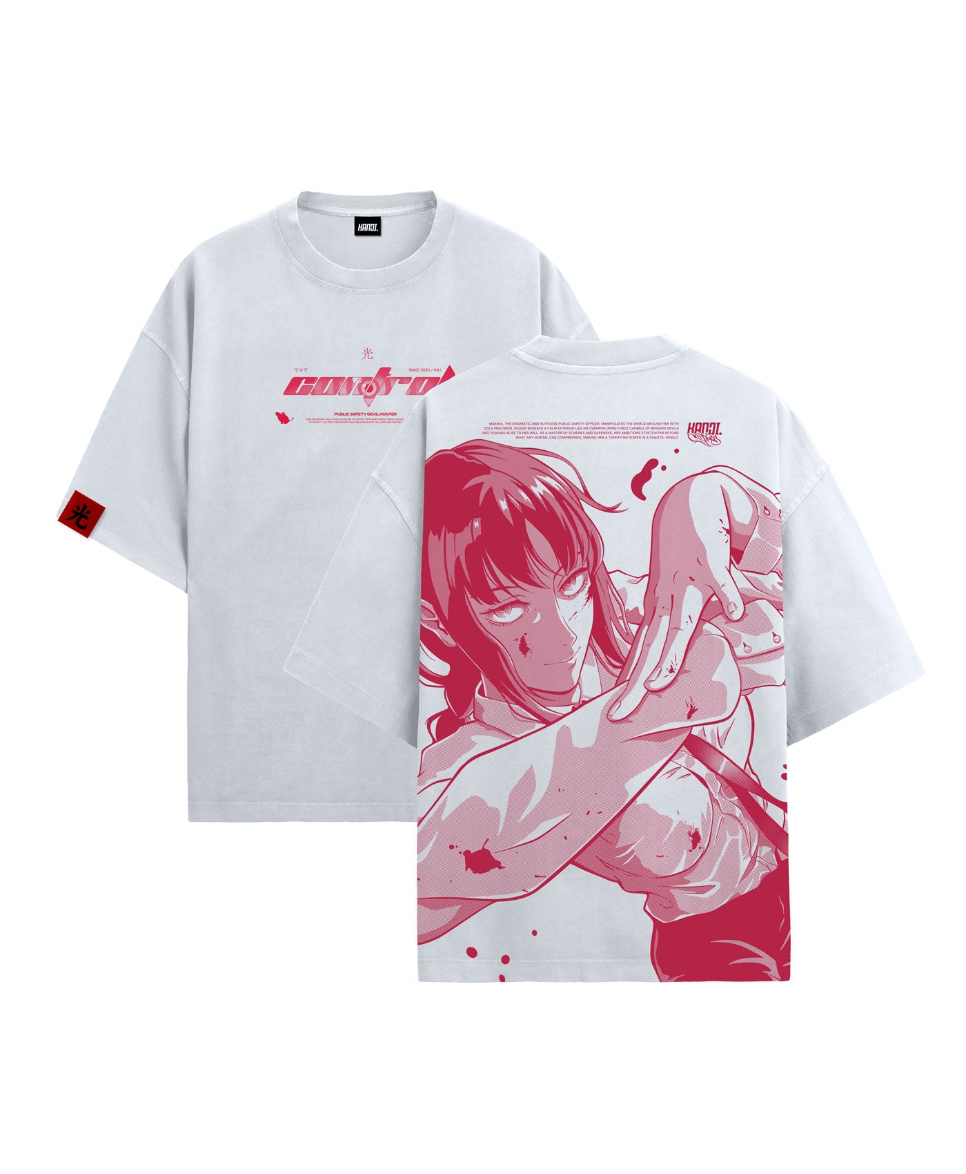 Polera Oversize Anime Chainsaw Man Makima