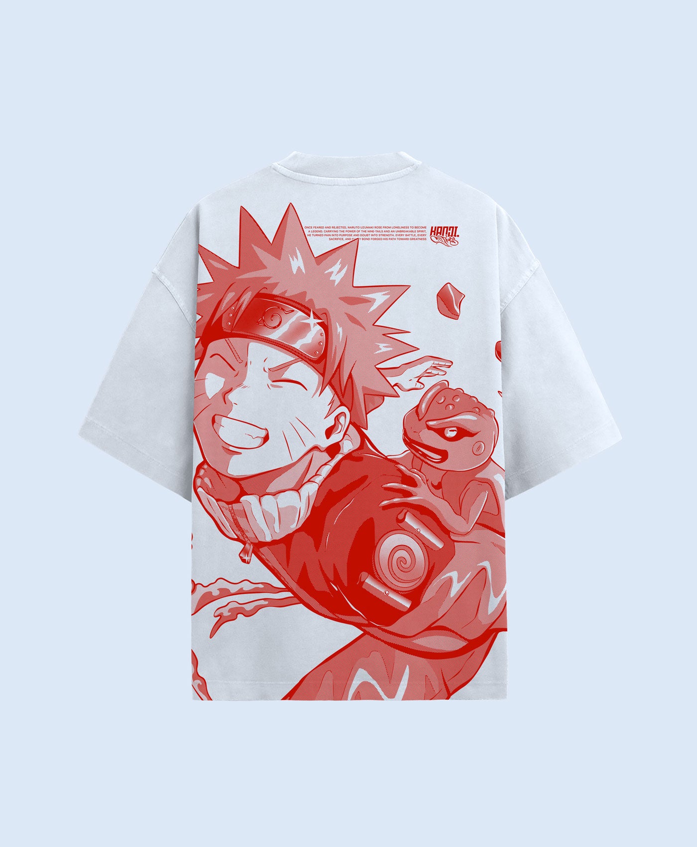 Polera Oversize Anime Naruto Shippuden Naruto Uzumaki