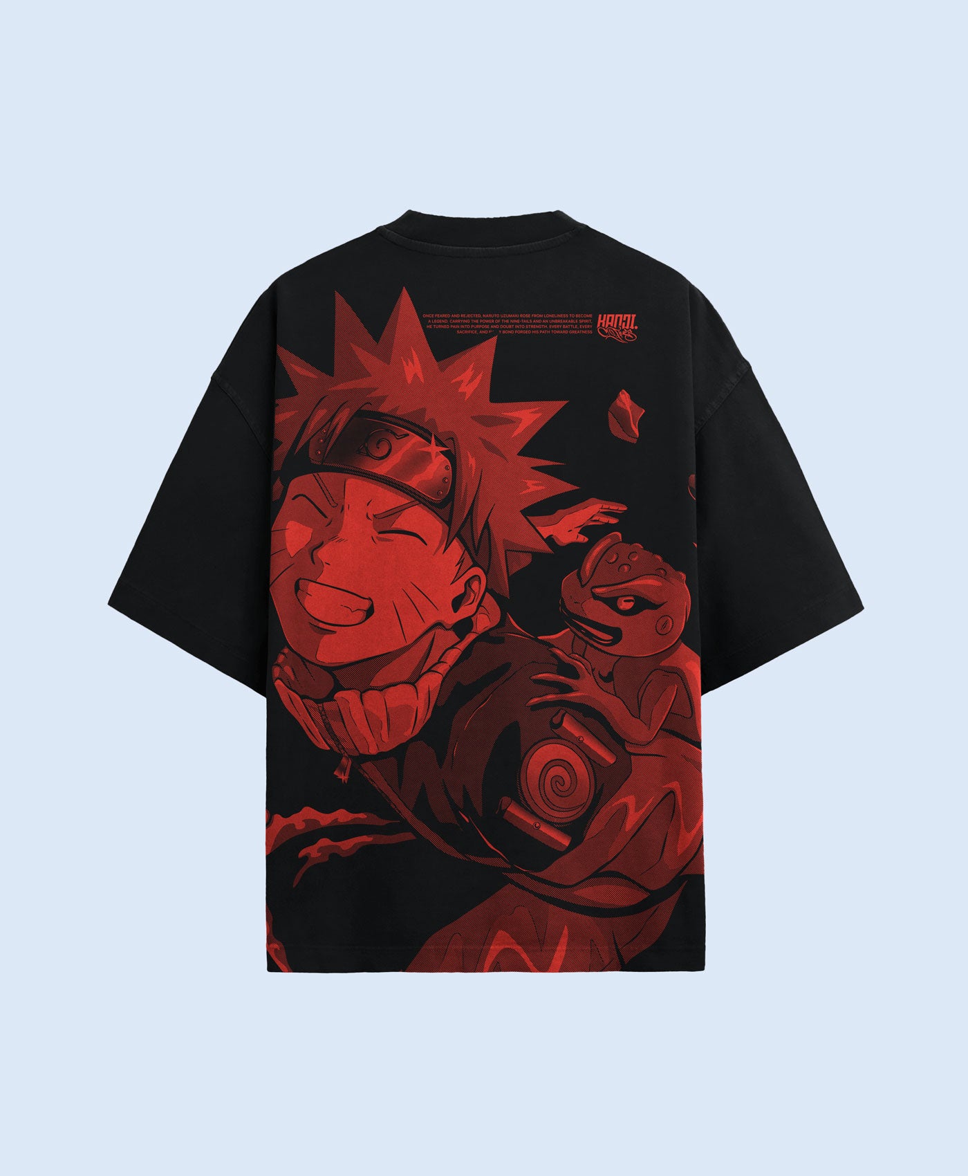 Polera Oversize Anime Naruto Shippuden Naruto Uzumaki