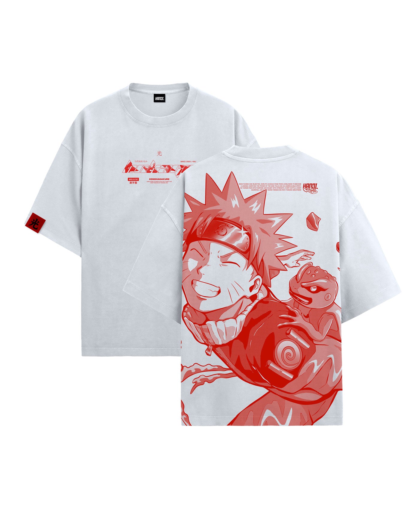 Polera Oversize Anime Naruto Shippuden Naruto Uzumaki