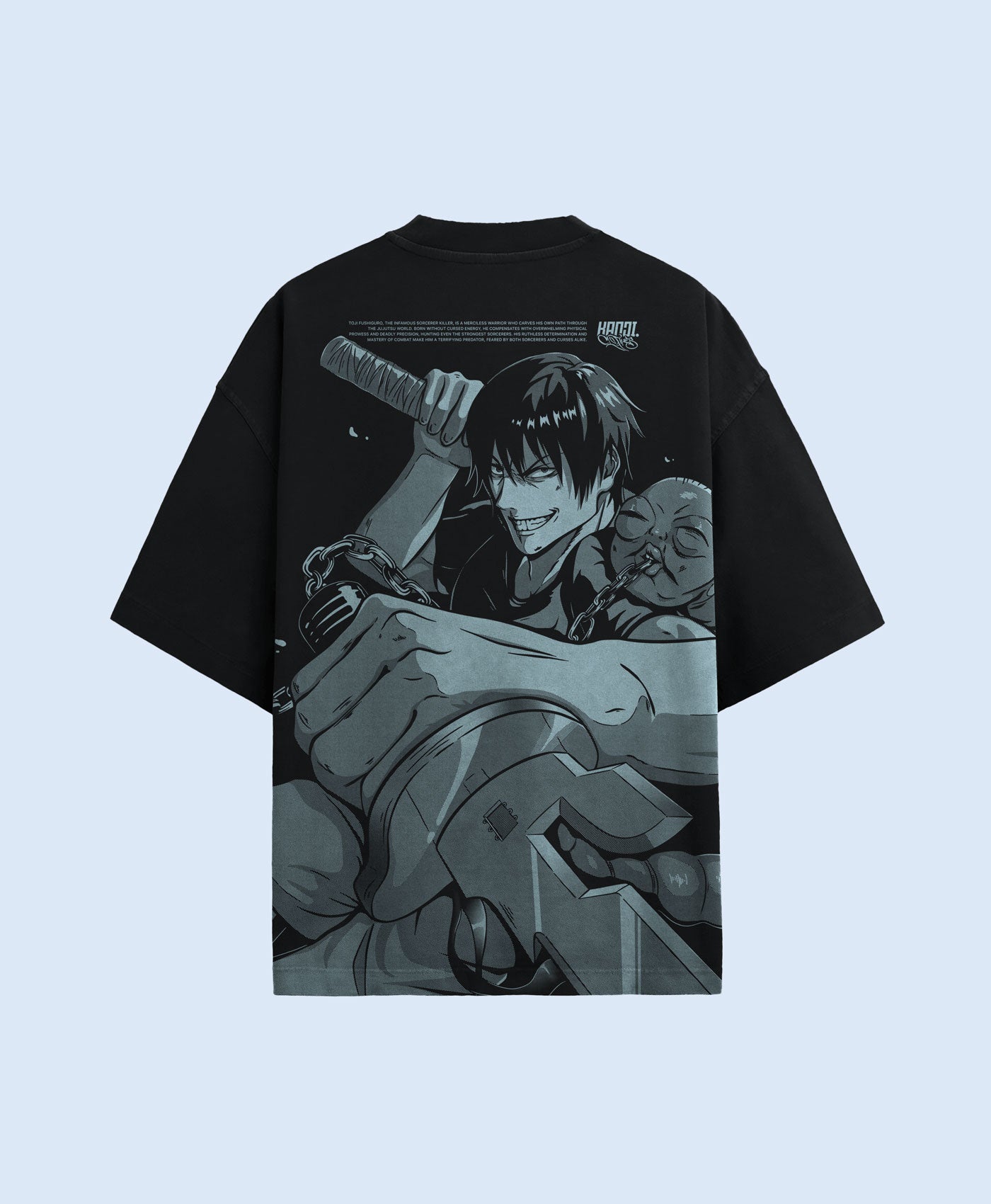 Polera Oversize Anime Jujutsu Kaisen Toji Fushiguro