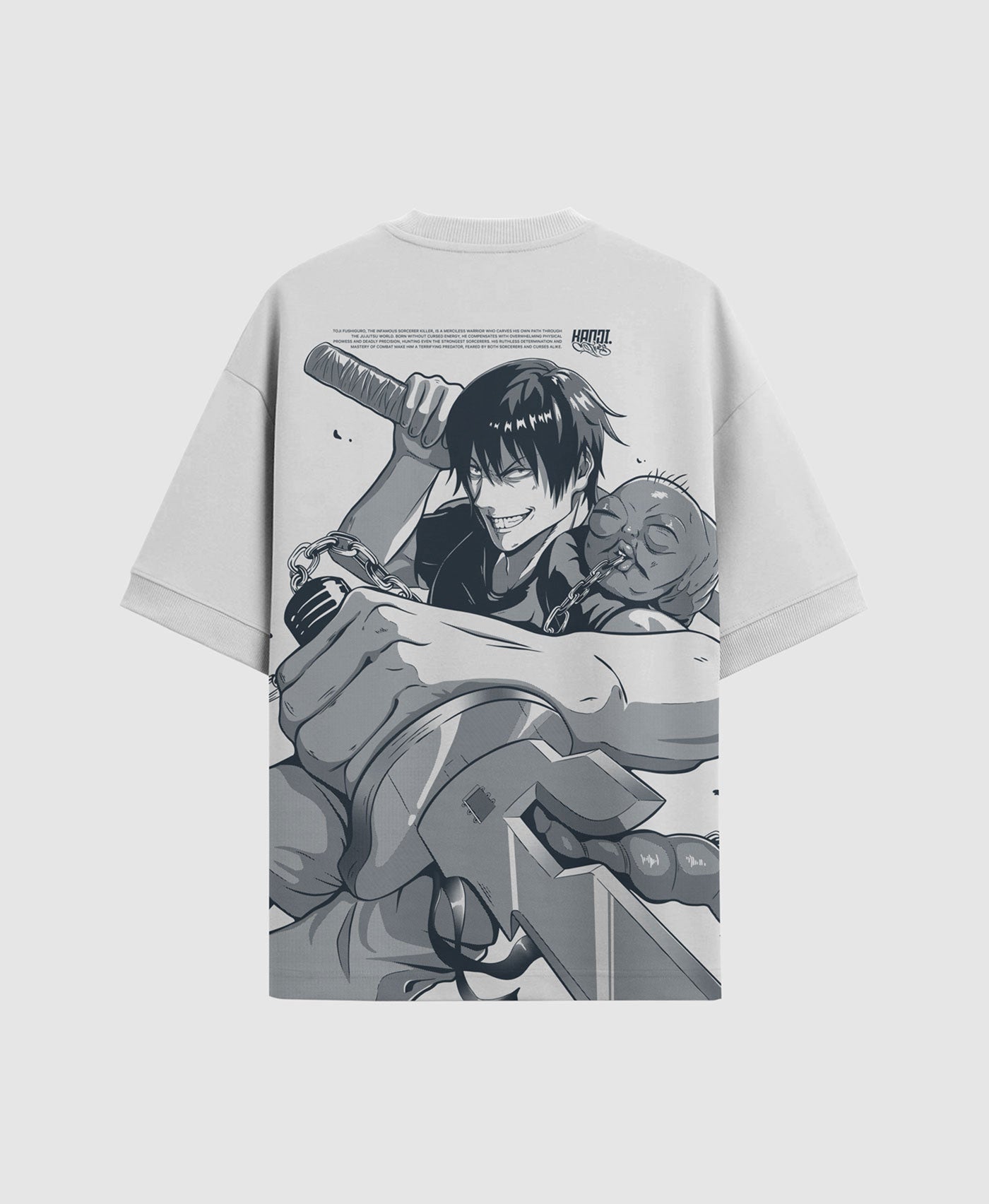 Polera Oversize Anime Jujutsu Kaisen Toji Fushiguro
