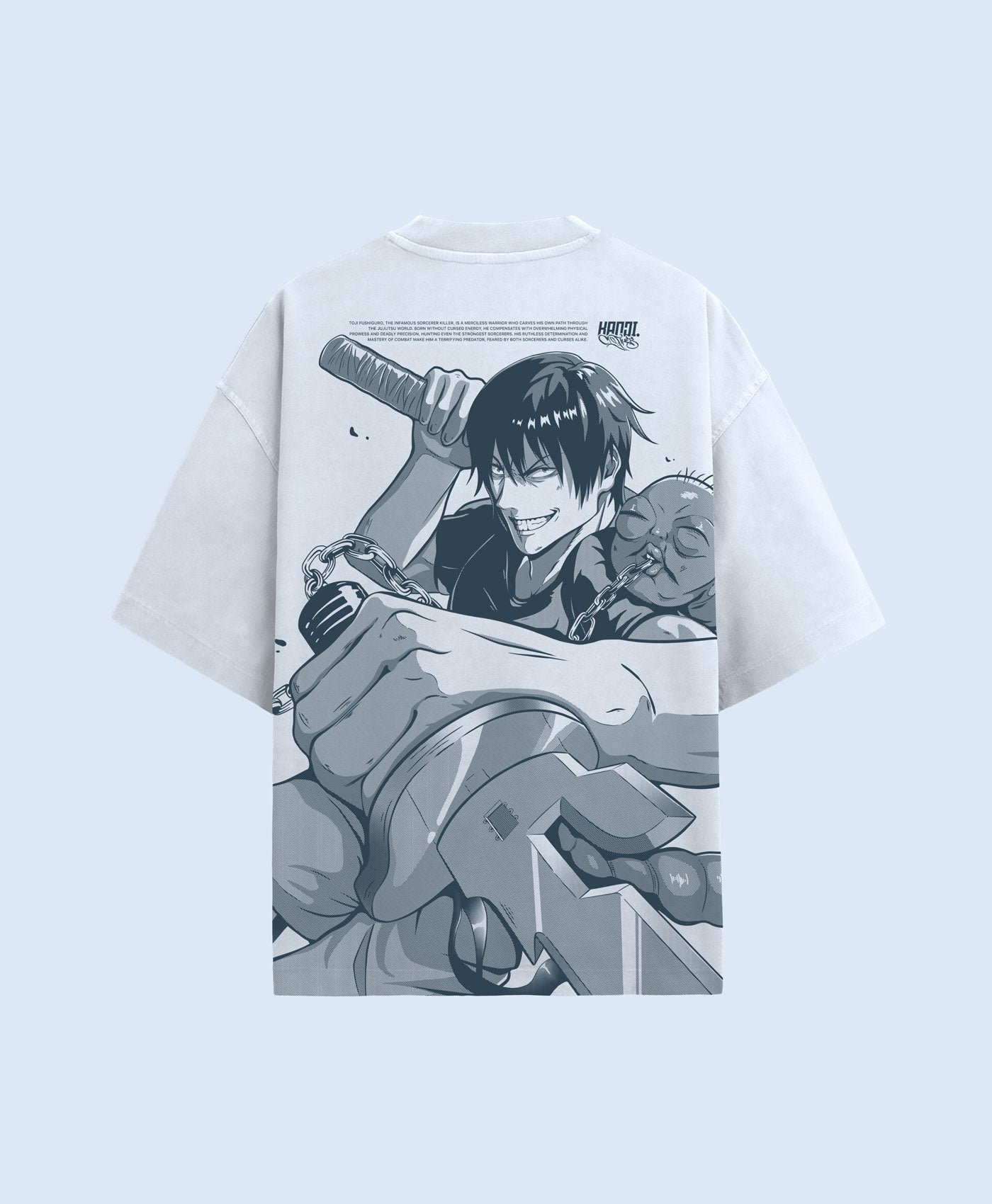 Polera Oversize Anime Jujutsu Kaisen Toji Fushiguro