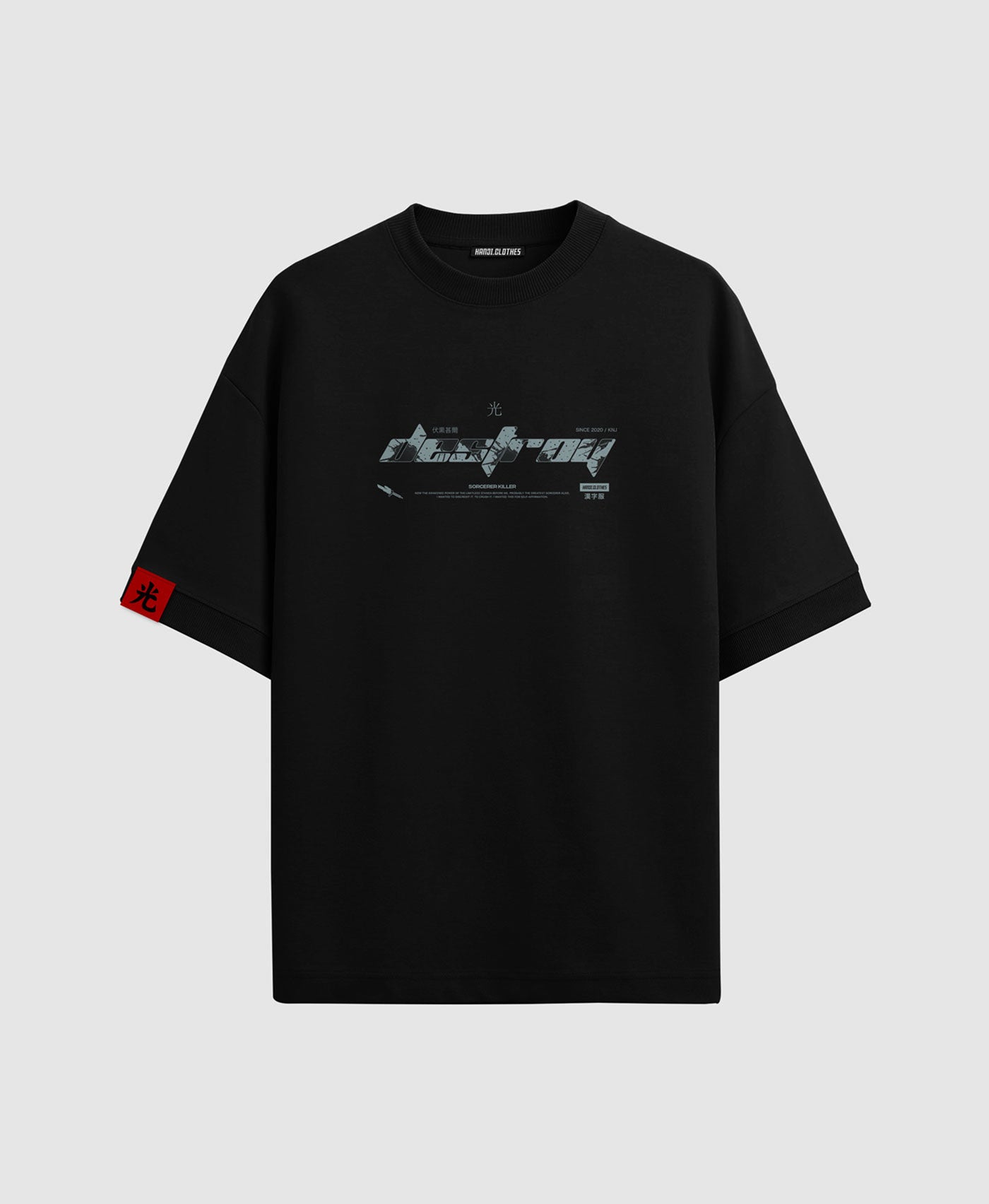 Polera Oversize Anime Jujutsu Kaisen Toji Fushiguro