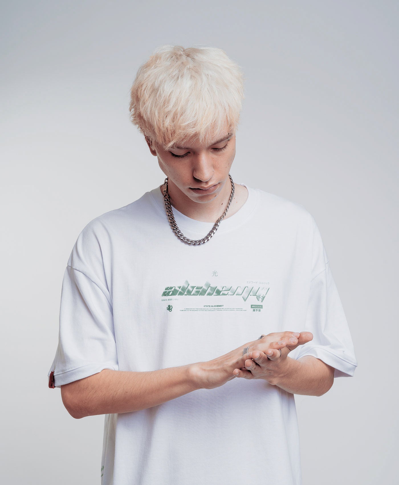 Polera Oversize Anime Fullmetal Alchemist Edward Elric