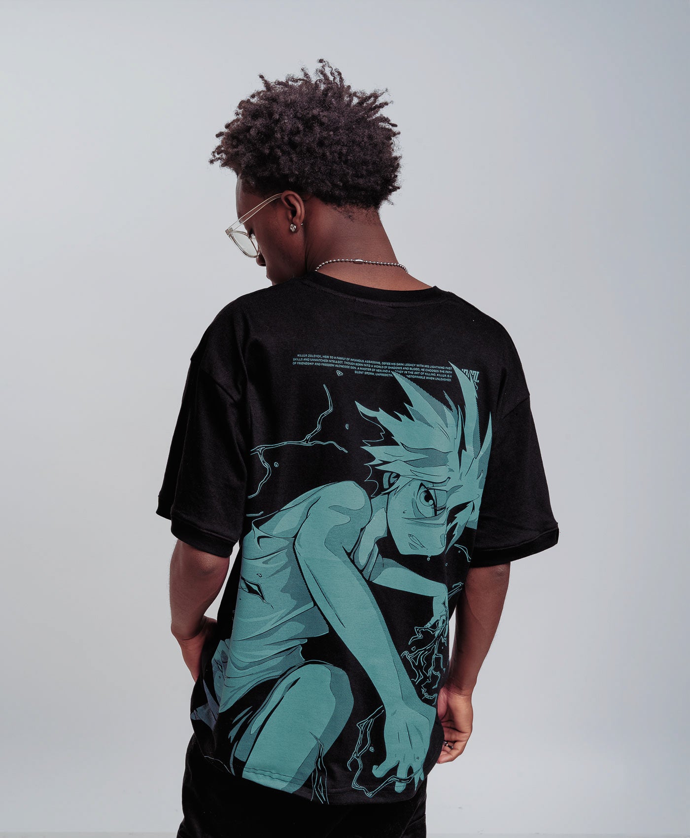 Polera Oversize Anime Hunter x Hunter Killua