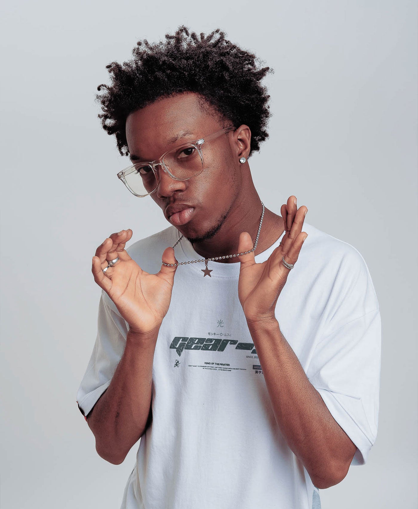 Polera Oversize Anime One Piece Luffy