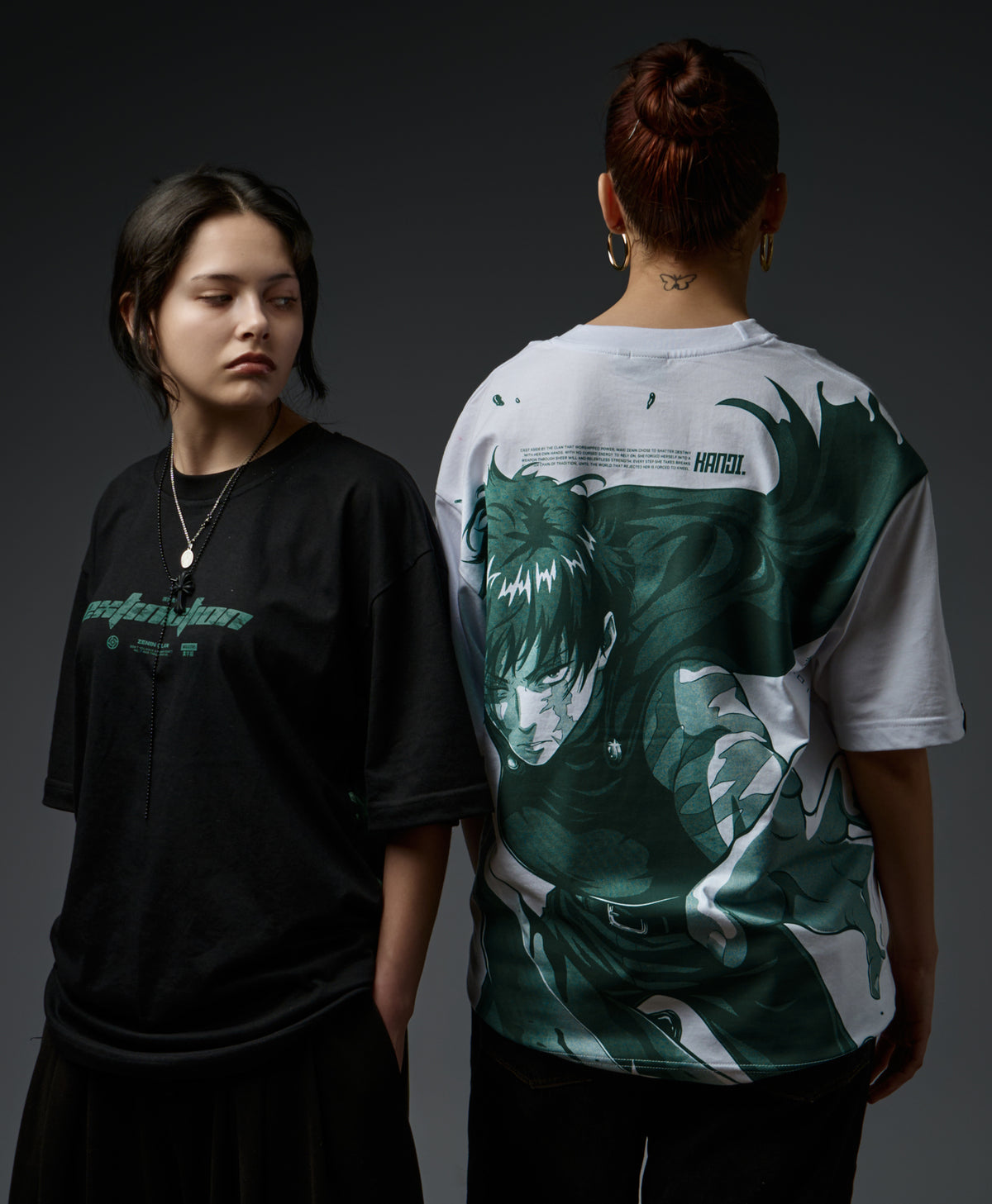 Polera Oversize Anime Jujutsu Kaisen Maki Zenin
