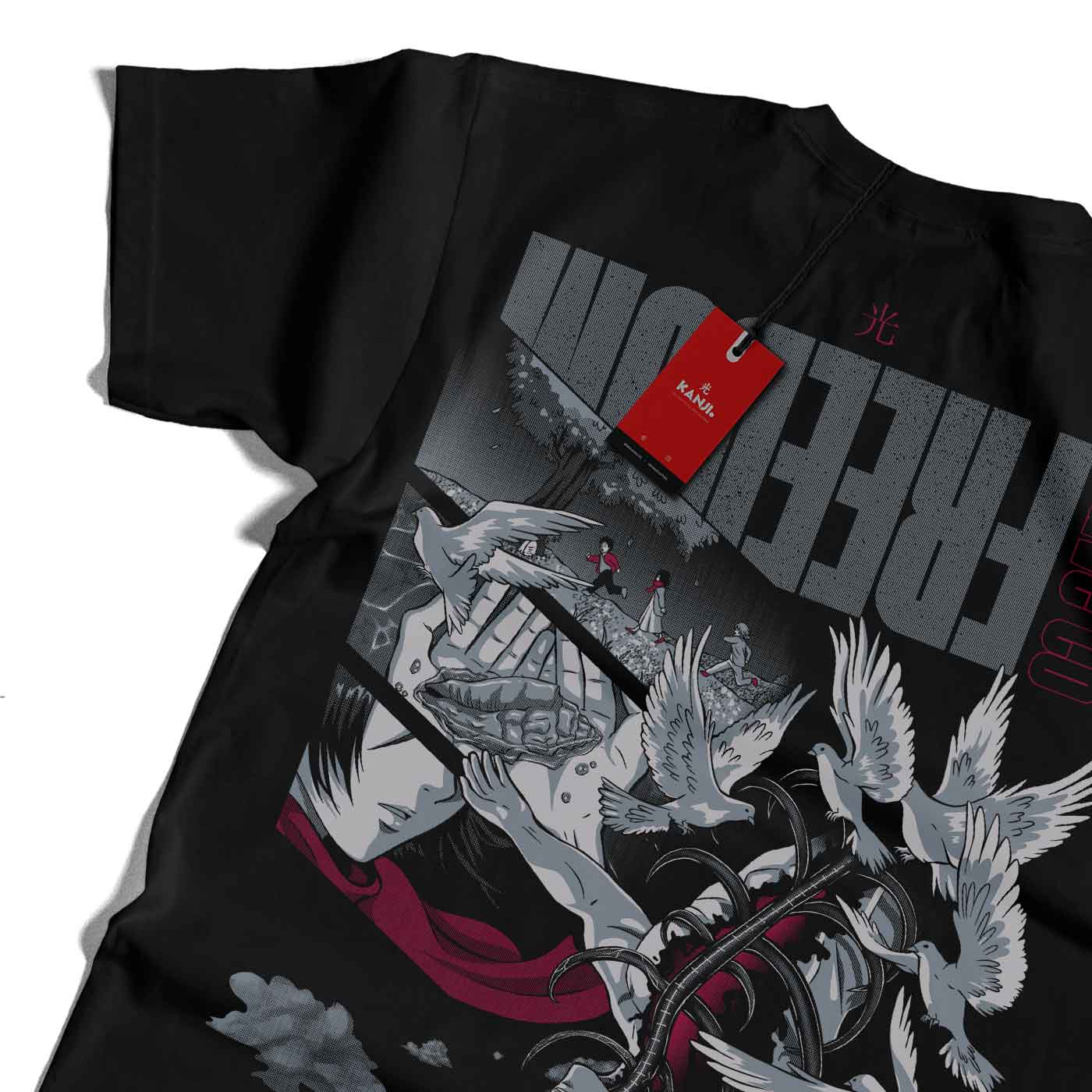 Polera anime con diseño Shingeki no Kyojin 4