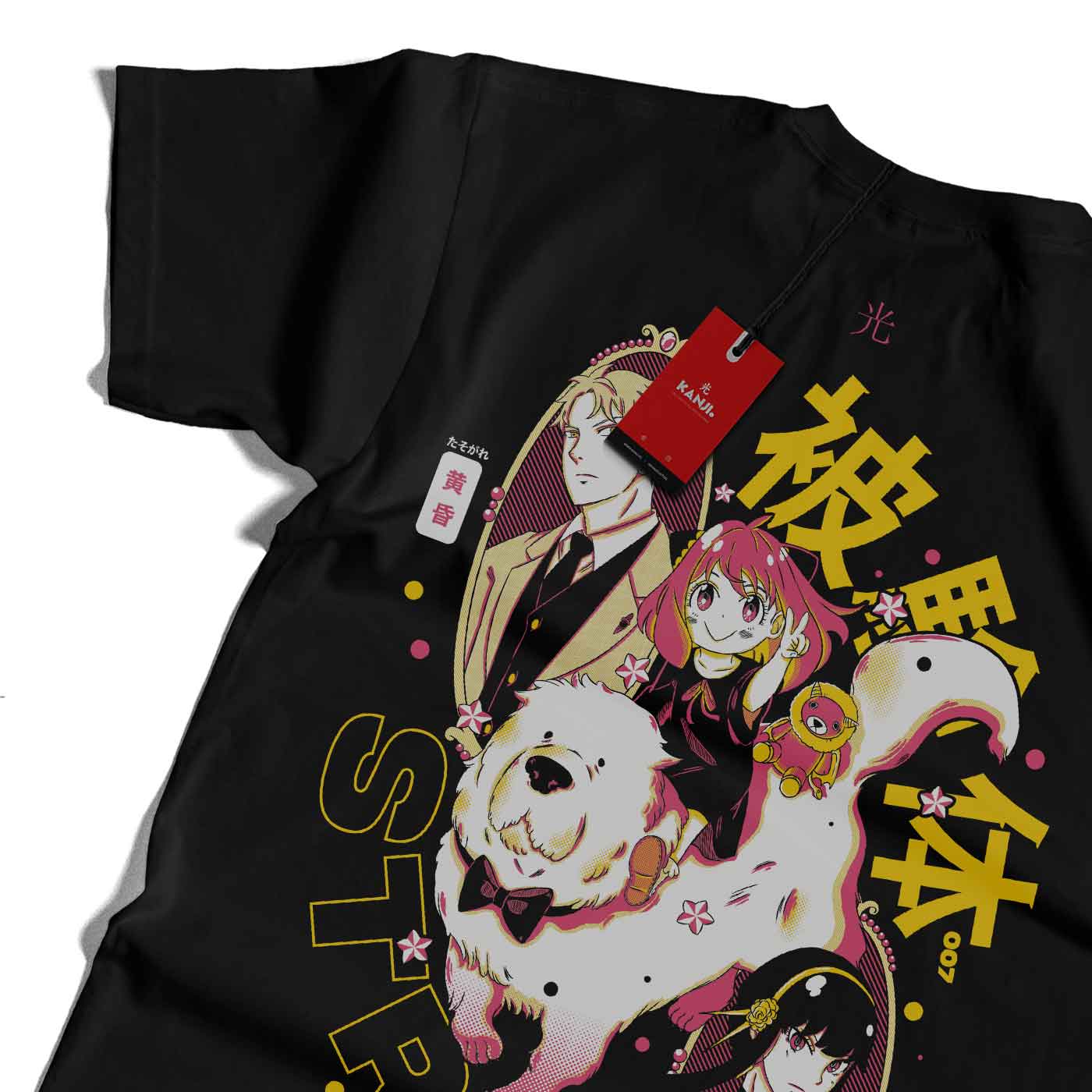 Polera anime con diseño Spy Family