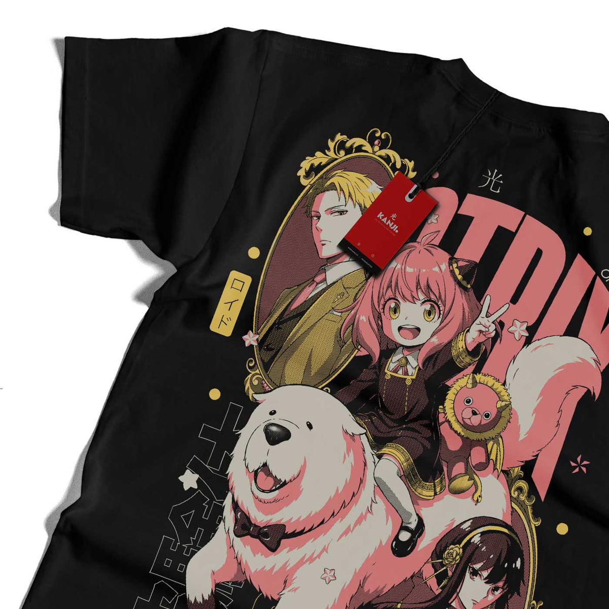 Polera anime con diseño Spy Family