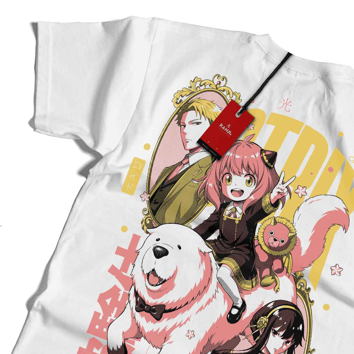 Polera de anime con diseño de Spy Family