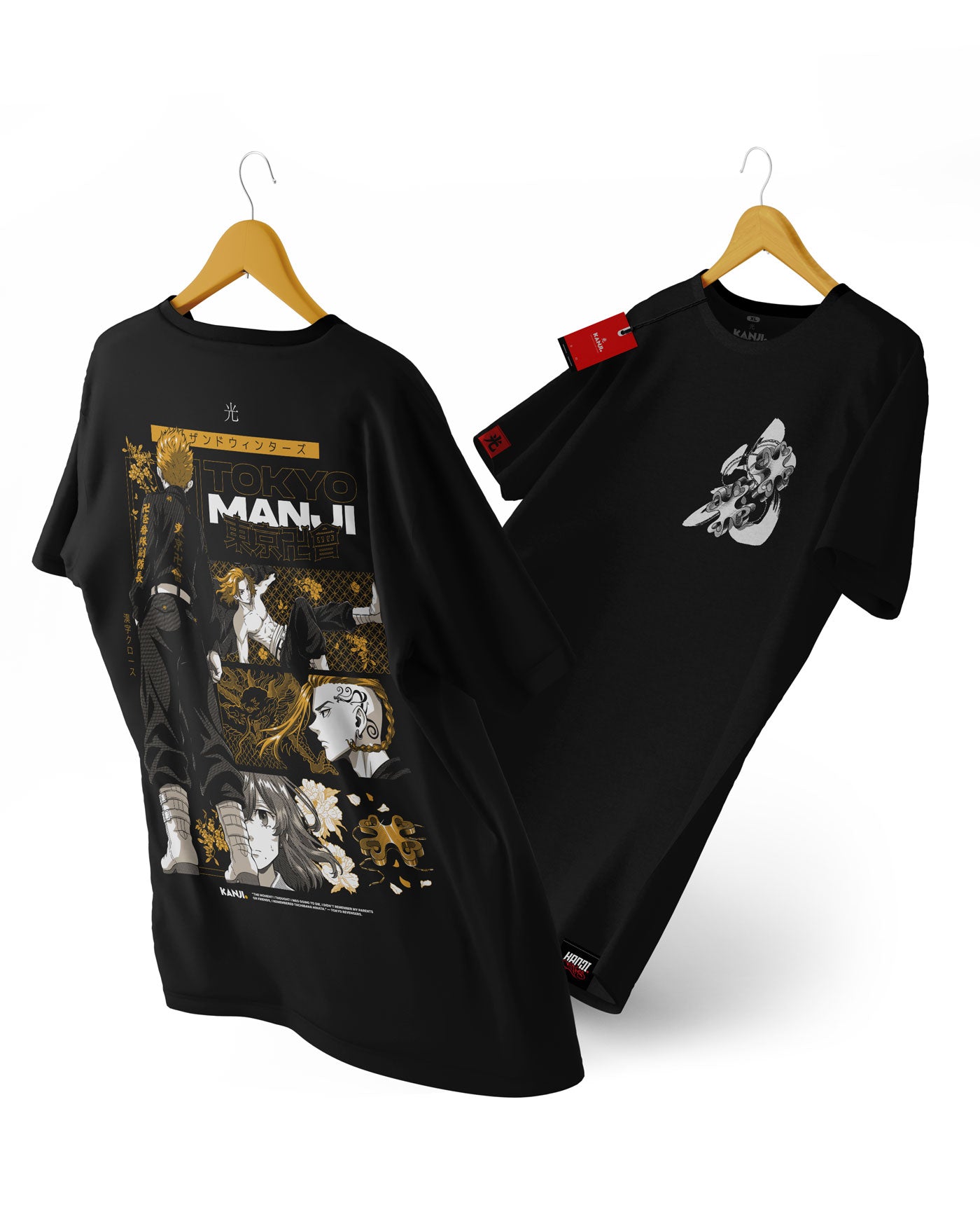 Polera anime con diseño Tokyo Revengers 1 #color_negro