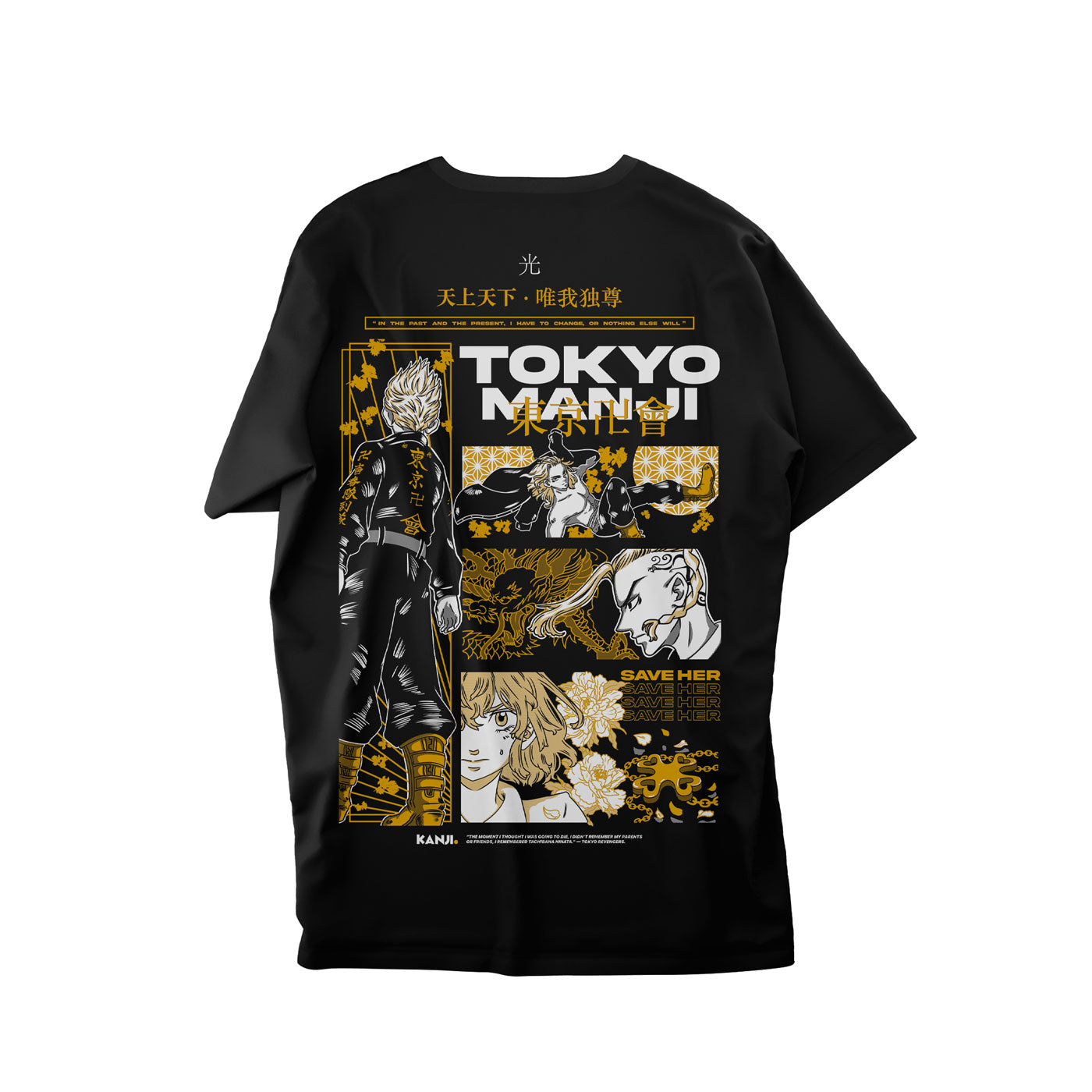 Polera anime con diseño Tokyo Revengers