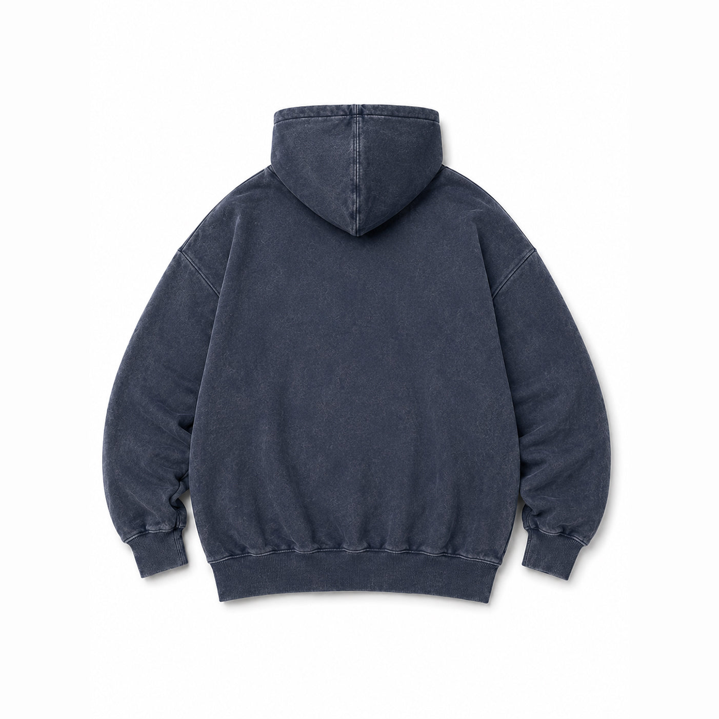 Poleron Hoodie Acid Wash Kanji Basic