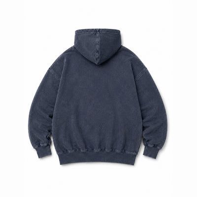 Poleron Hoodie Acid Wash Kanji Basic