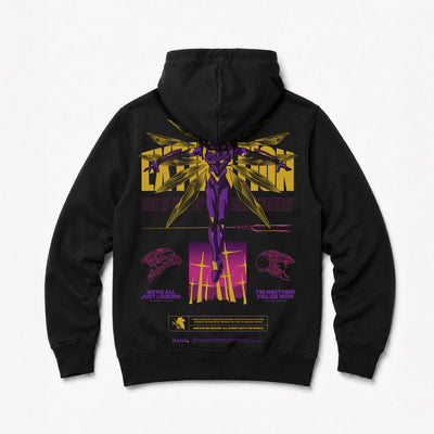 Poleron Hoodie Neon Genesis Evangelion #2