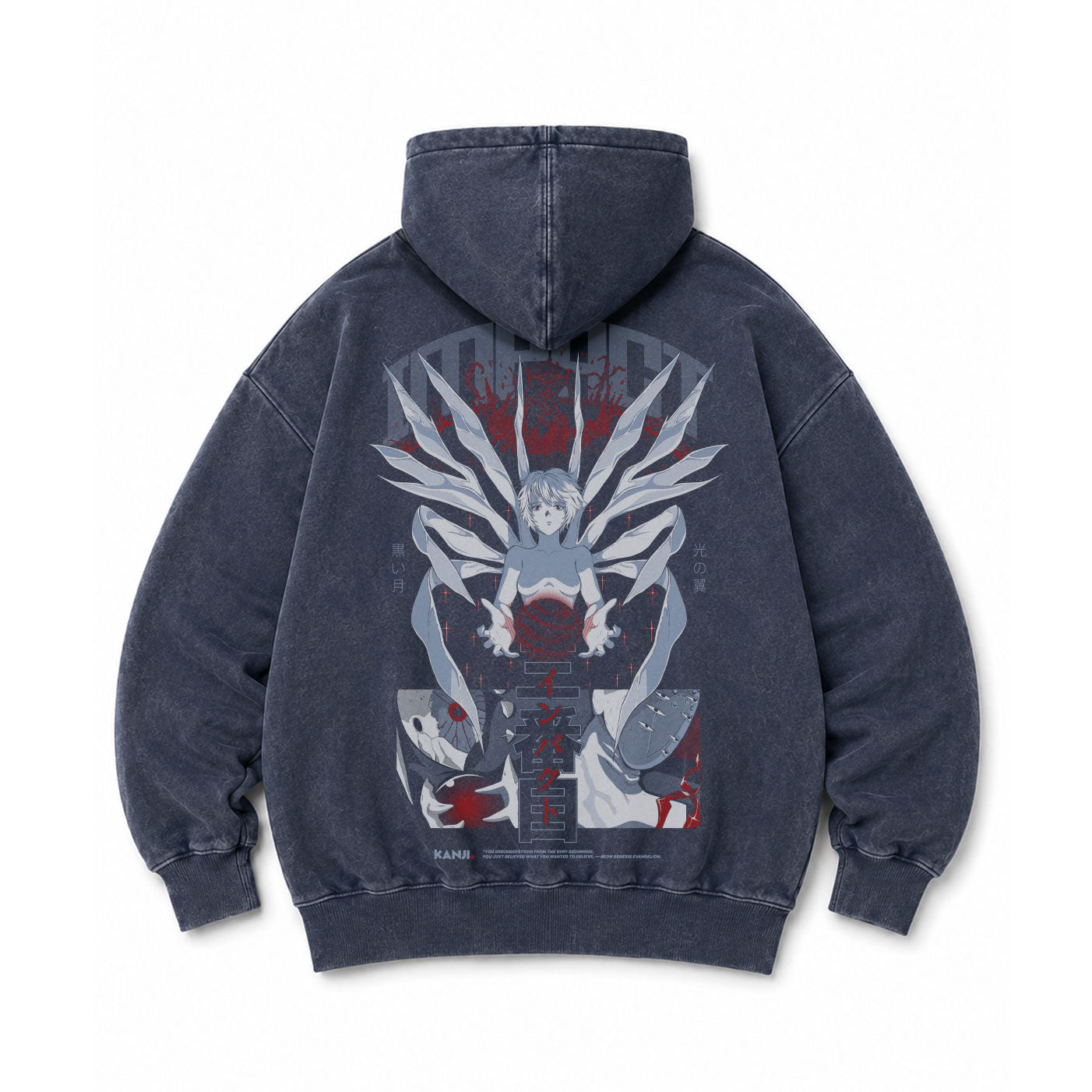 Hoodie Poleron Anime Evangelion 