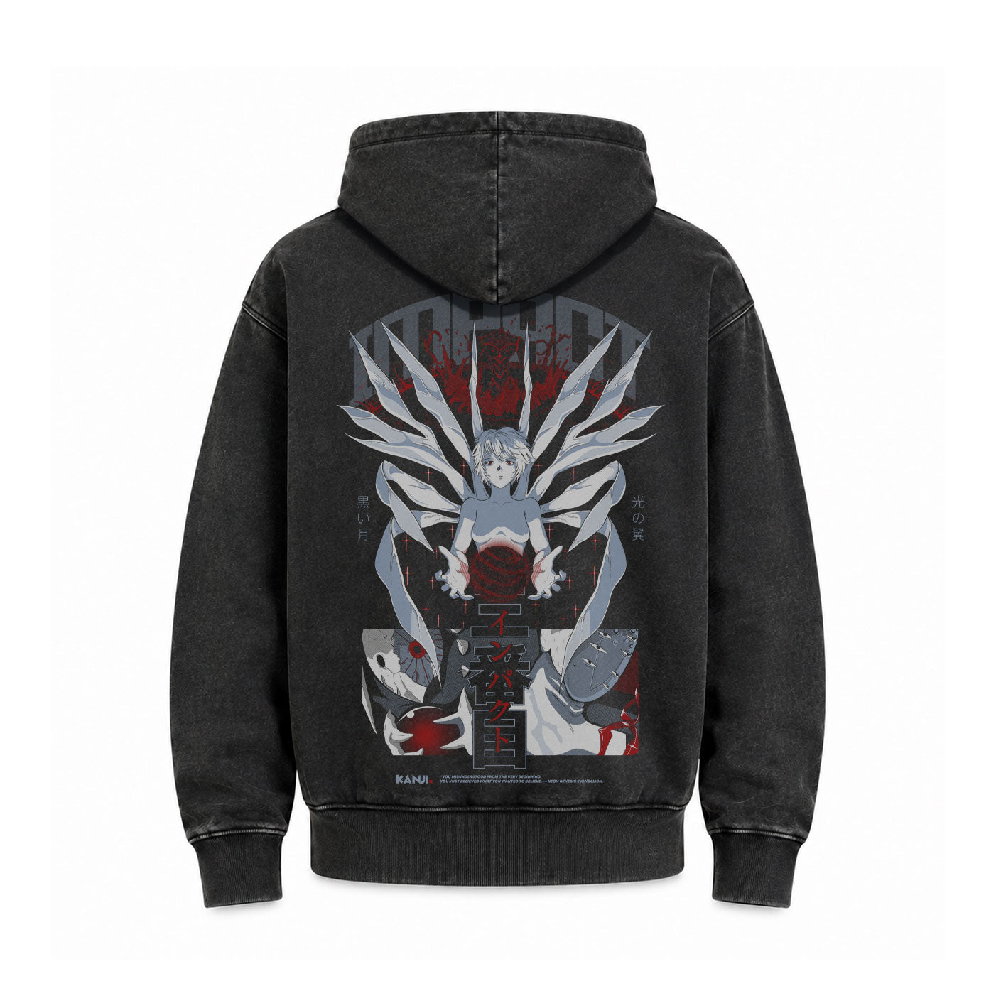 Hoodie Poleron Anime Evangelion 