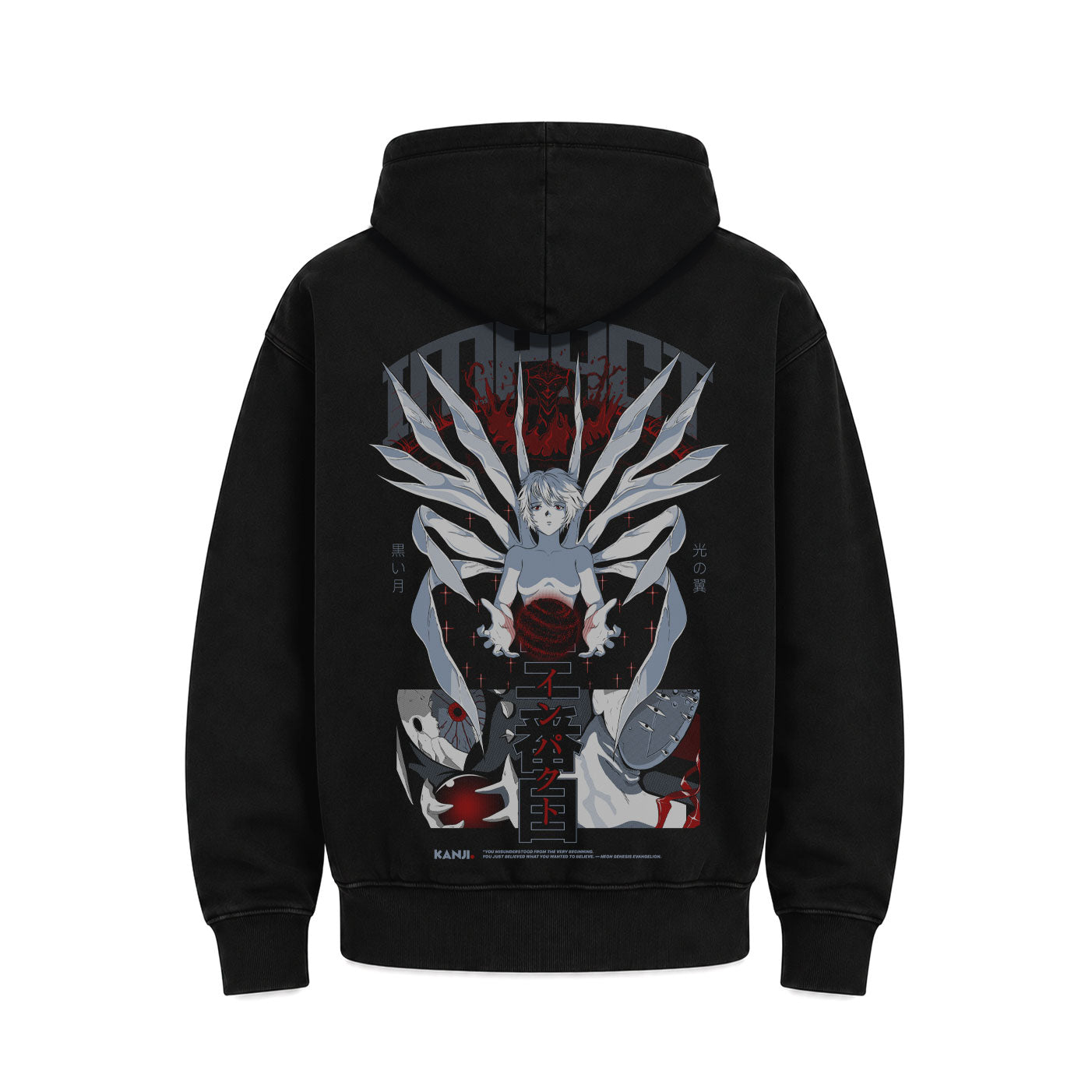 Hoodie Poleron Anime Evangelion 